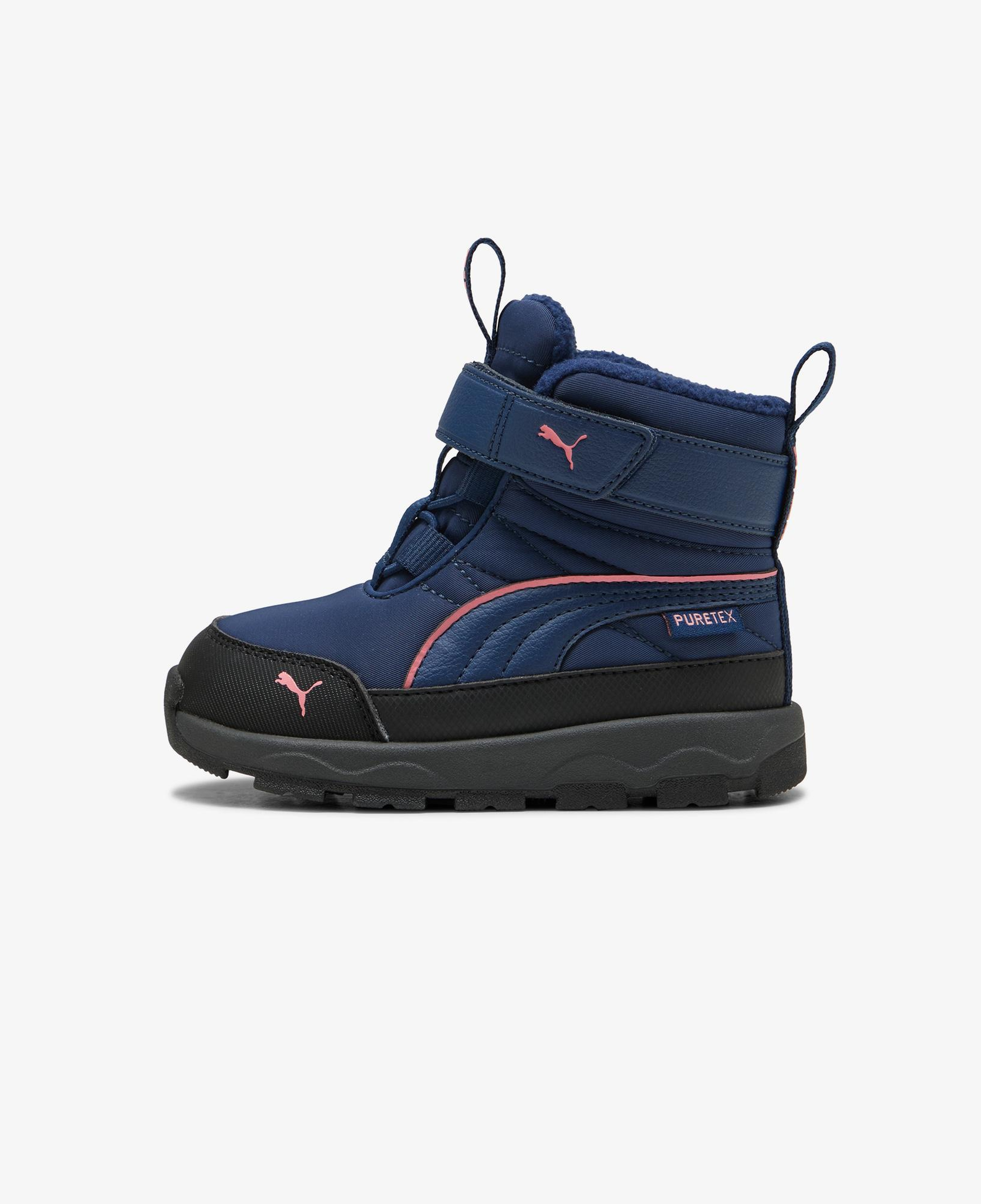 Puma Evolve Boot Purtx Bebek Mavi Spor Ayakkabı