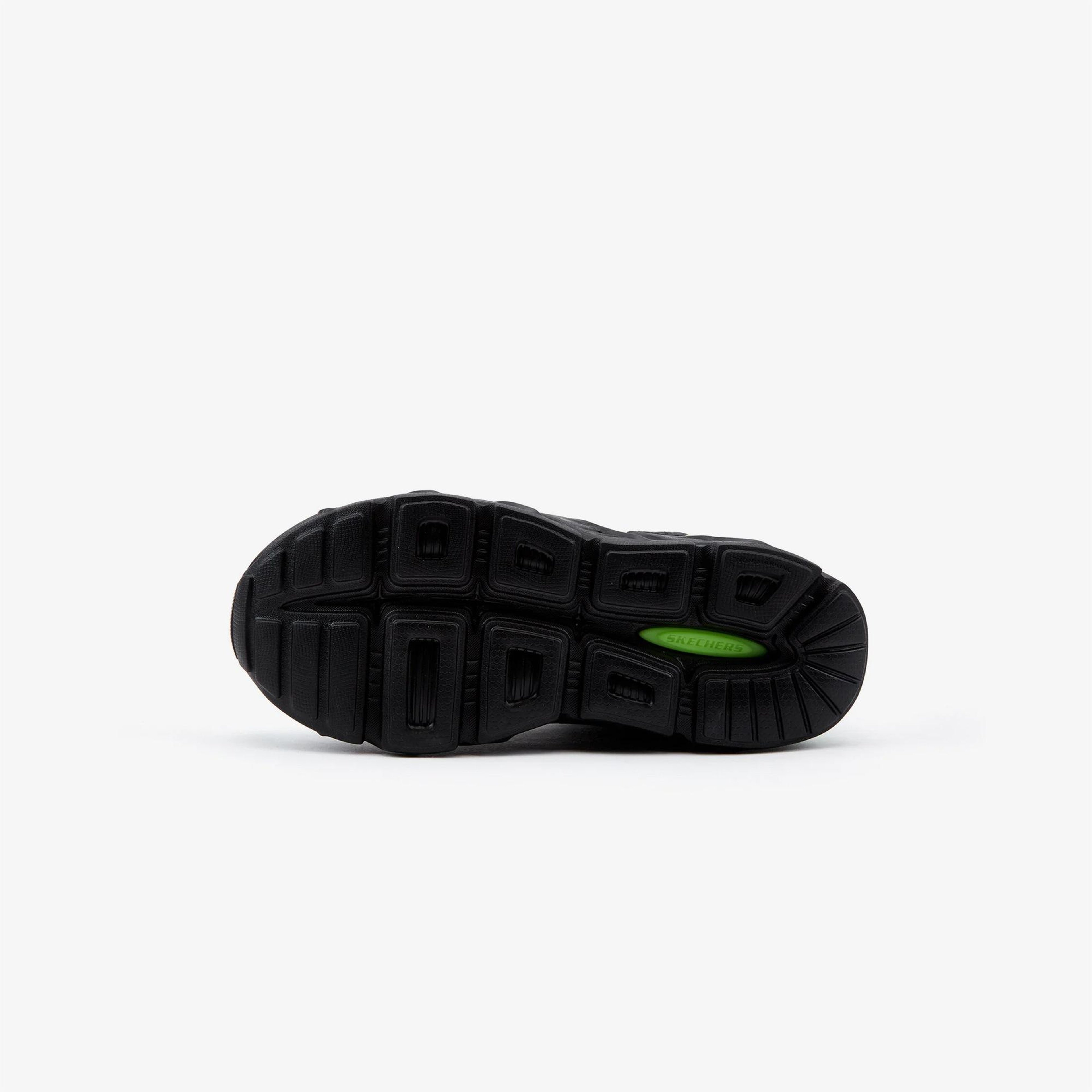 Skechers Tech-Grip Çocuk Siyah Bot