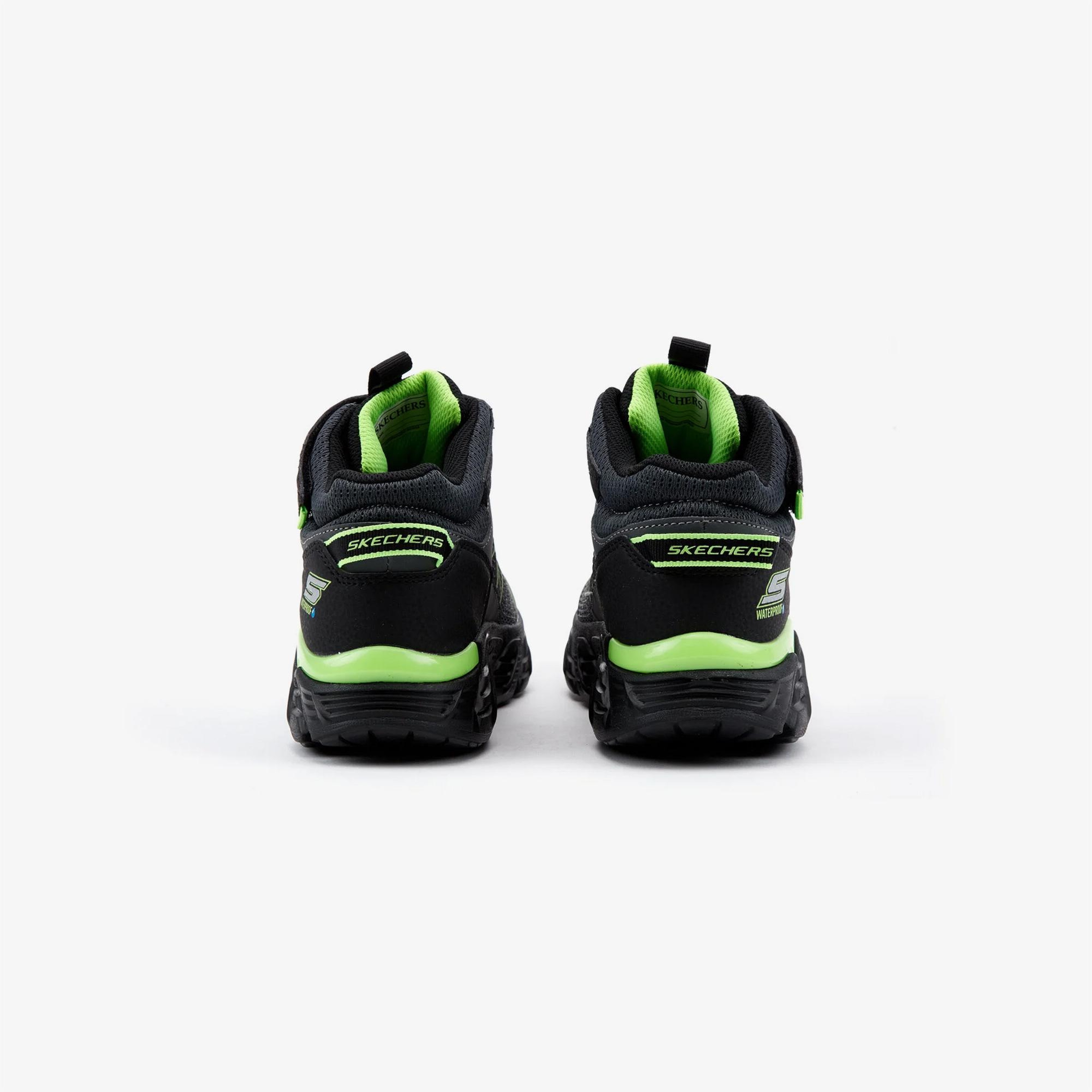 Skechers Tech-Grip Çocuk Siyah Bot