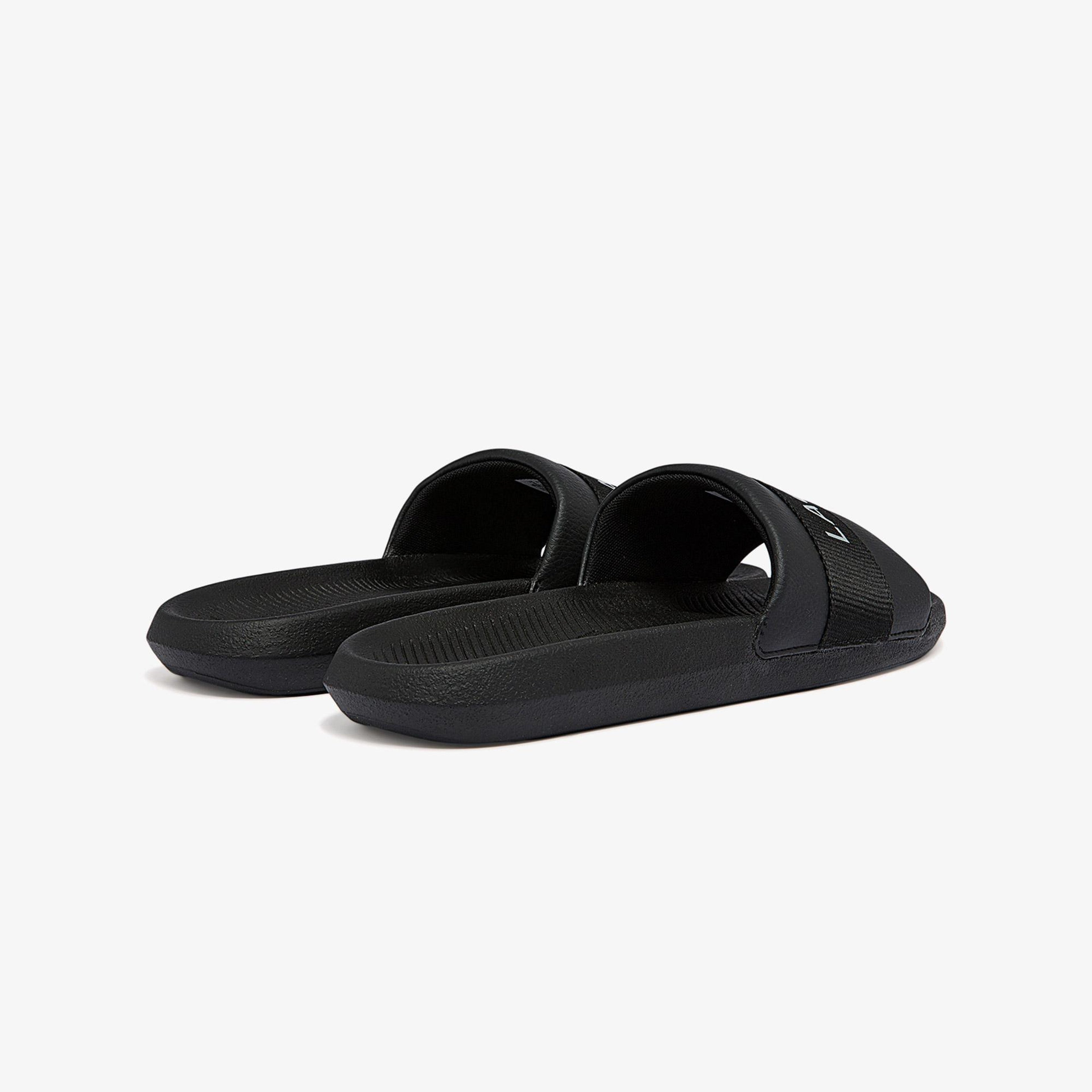 Croco Erkek Siyah Terlik