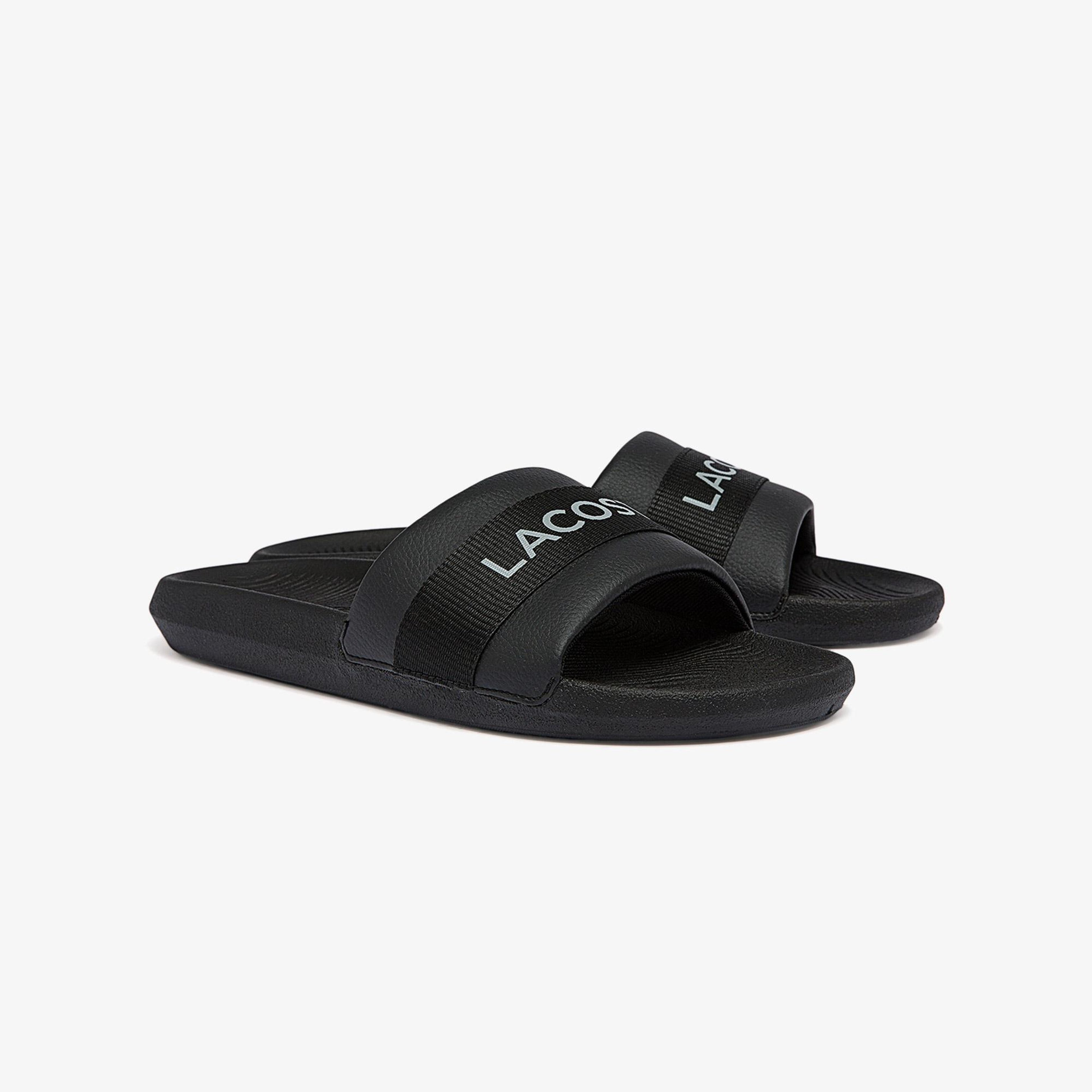 Croco Erkek Siyah Terlik