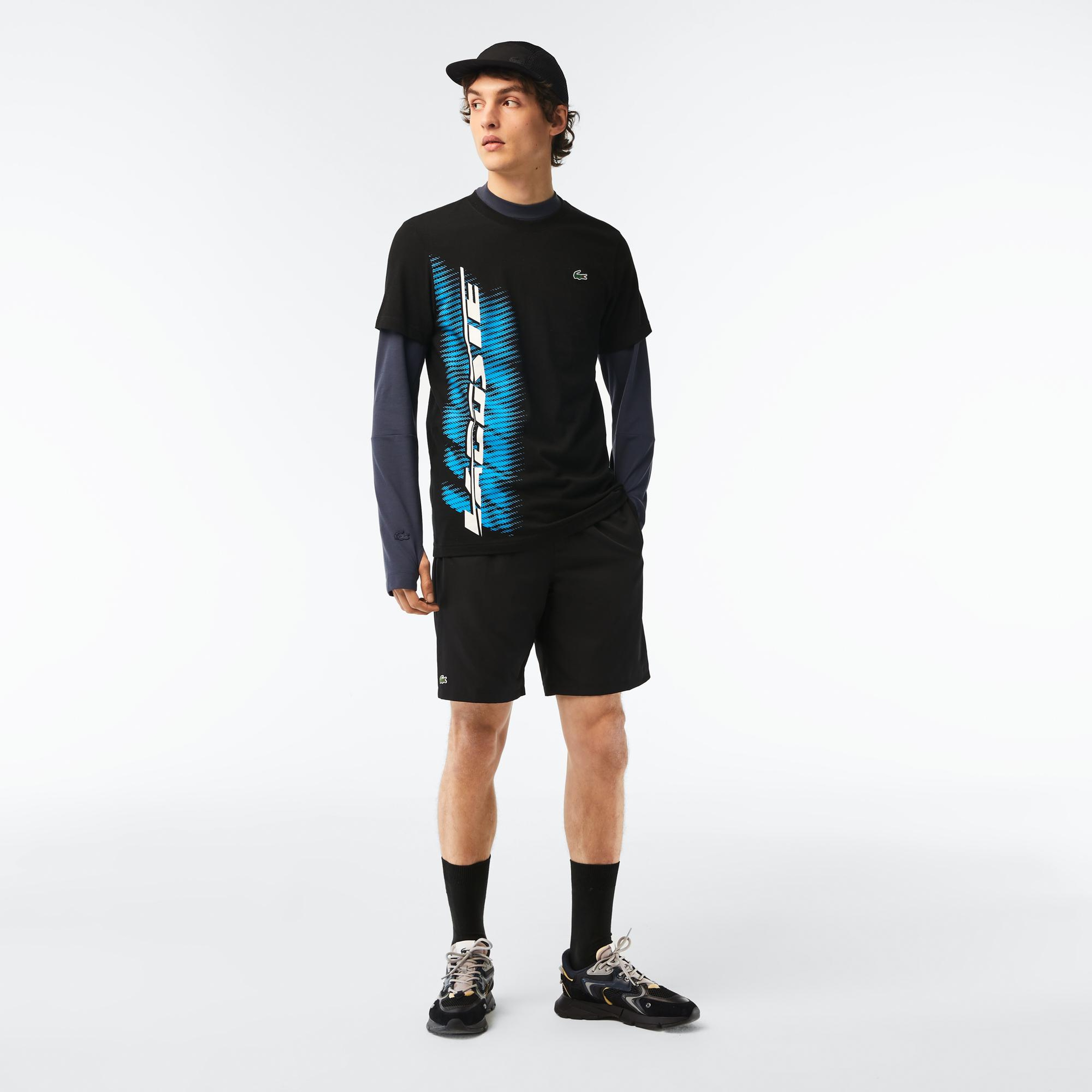 Erkek Classic Fit Siyah Şort