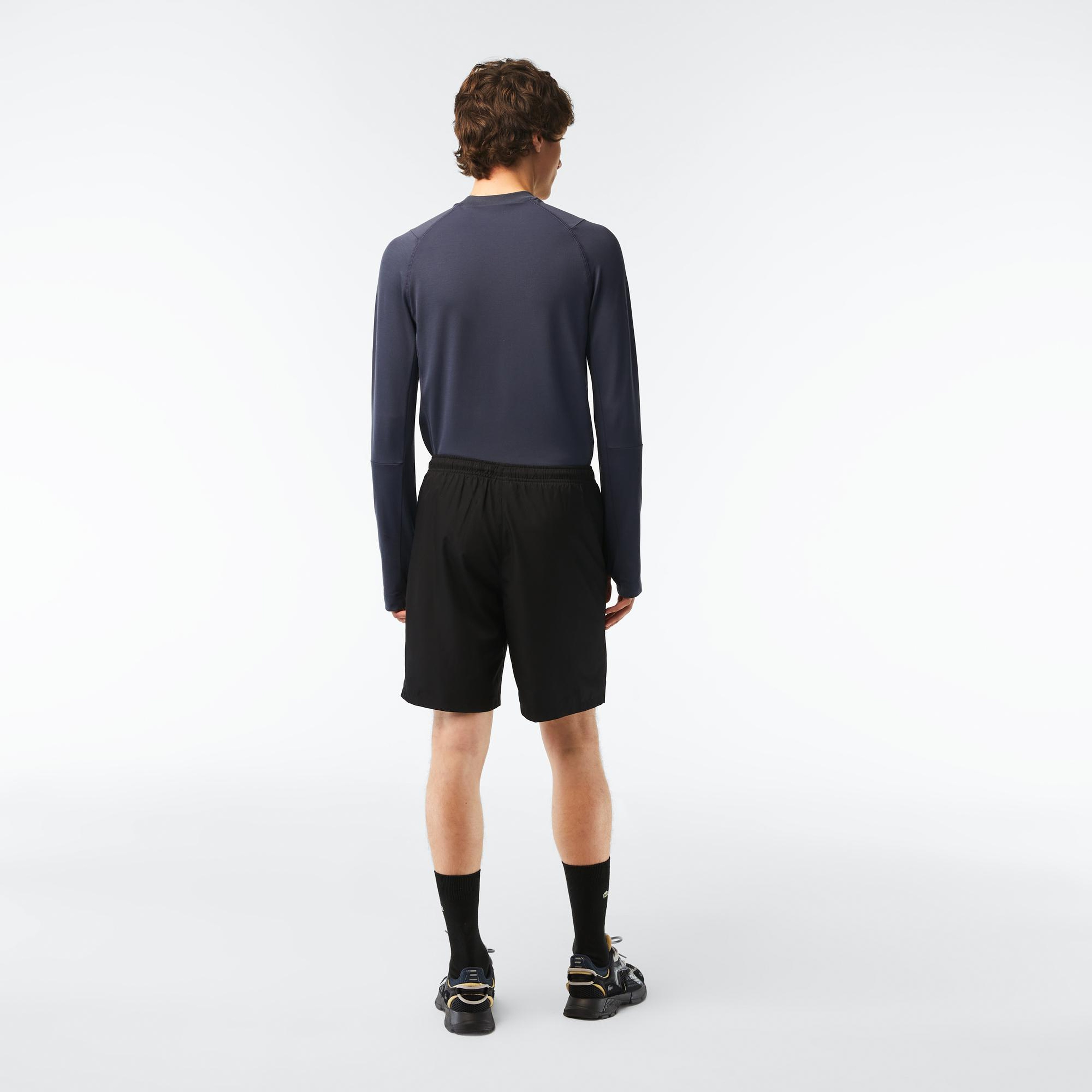 Erkek Classic Fit Siyah Şort