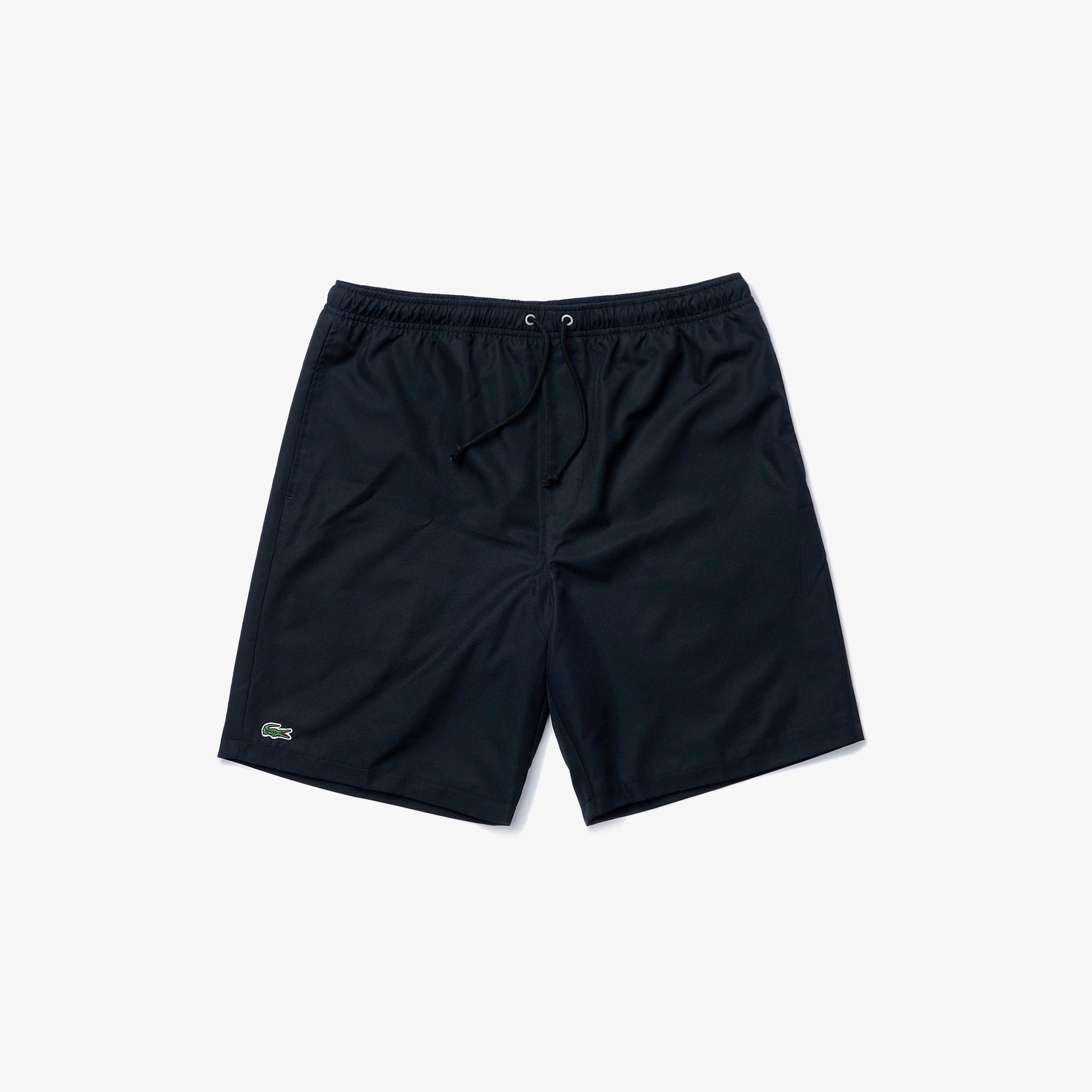 Erkek Classic Fit Siyah Şort