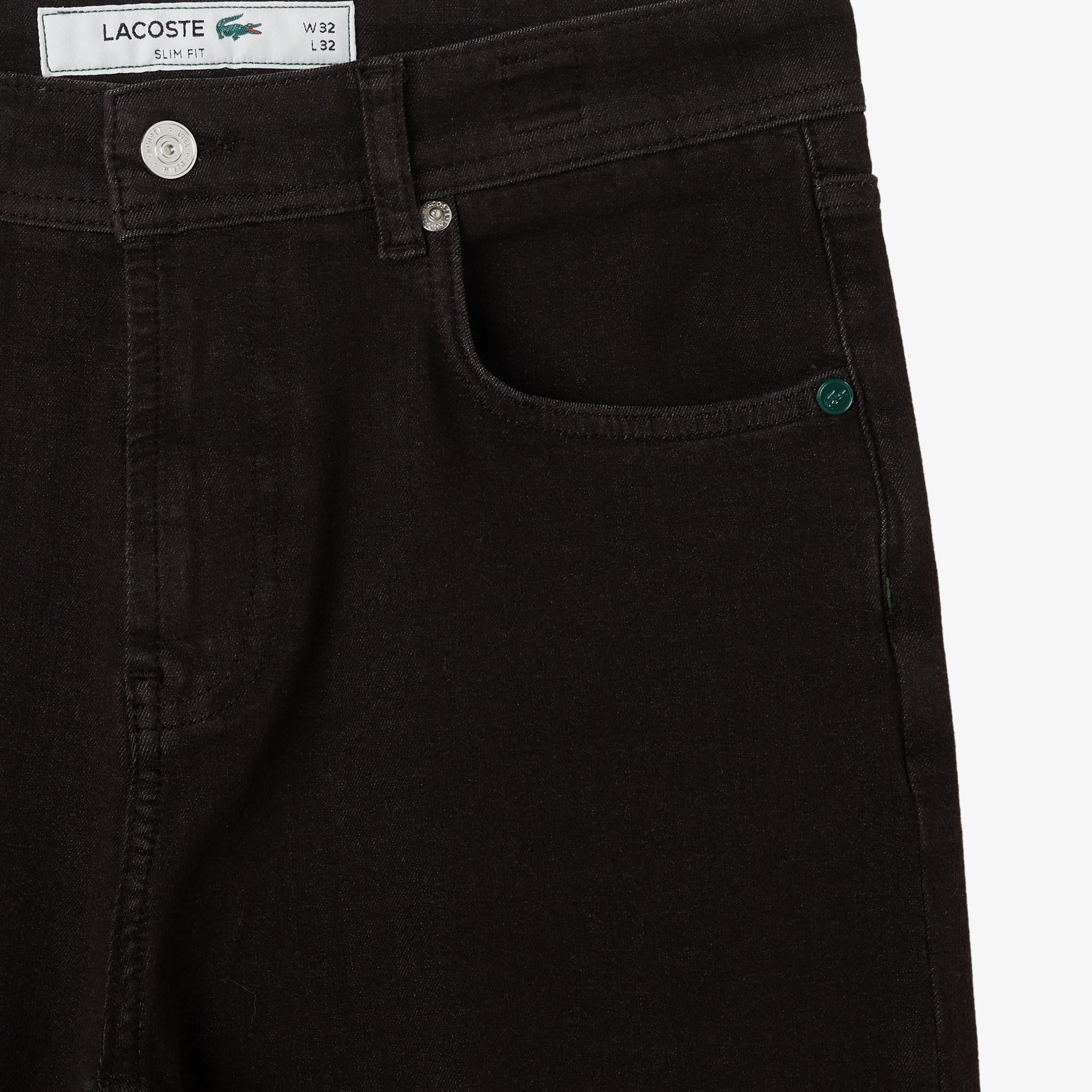 Erkek Slim Fit Siyah Pantolon