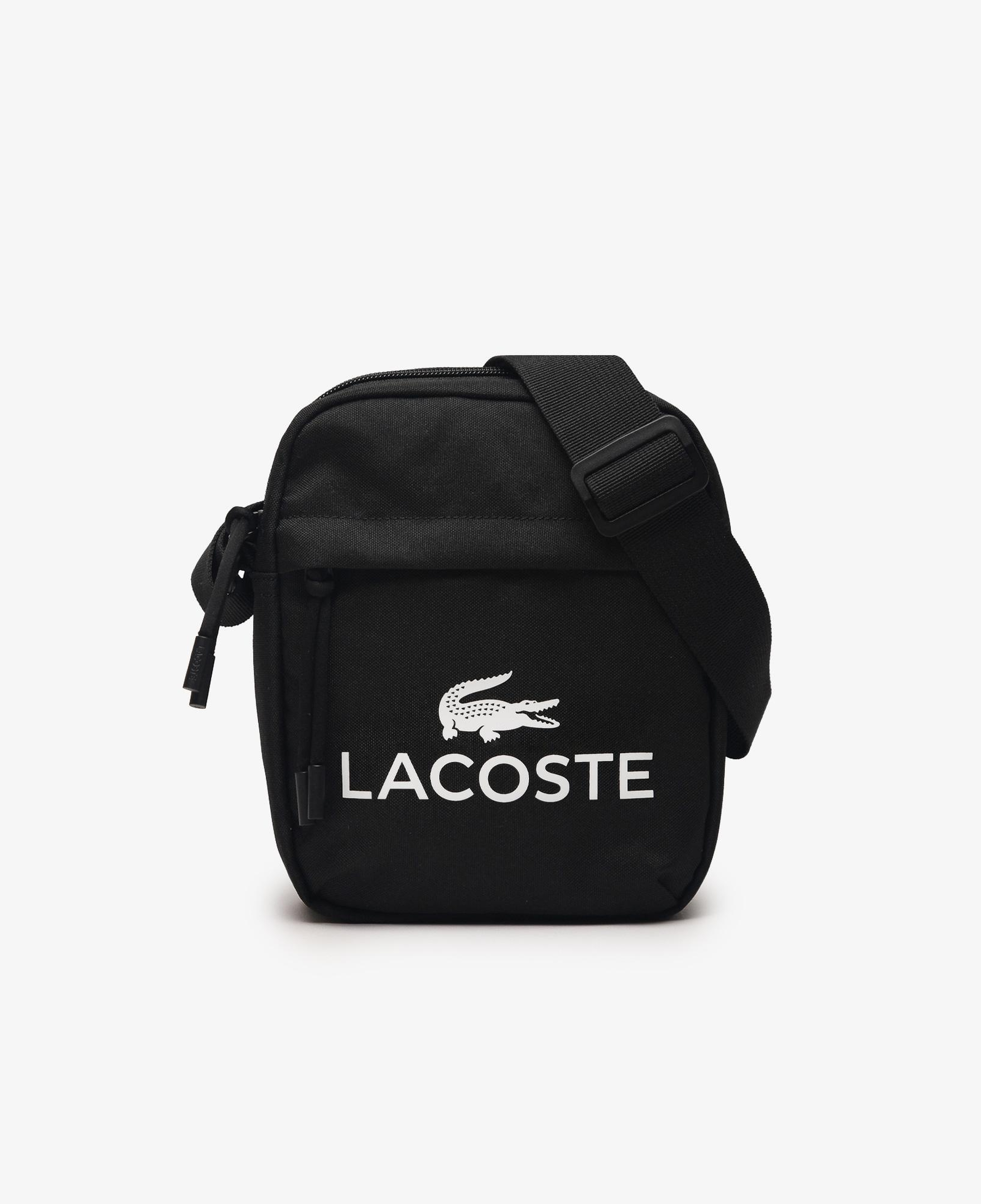 Lacoste Erkek Baskılı Siyah Postacı Çantası