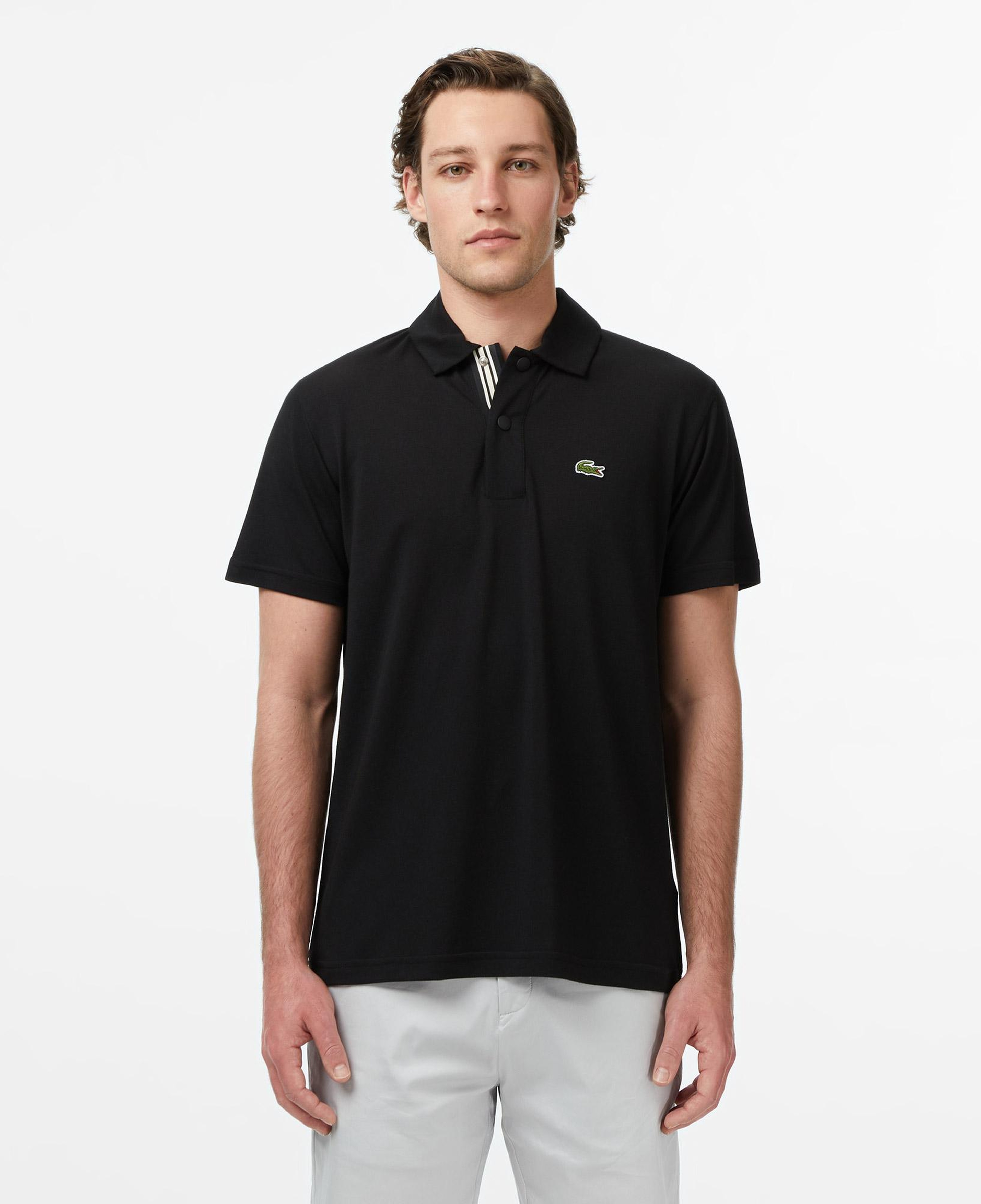 Erkek Regular Fit Siyah Polo