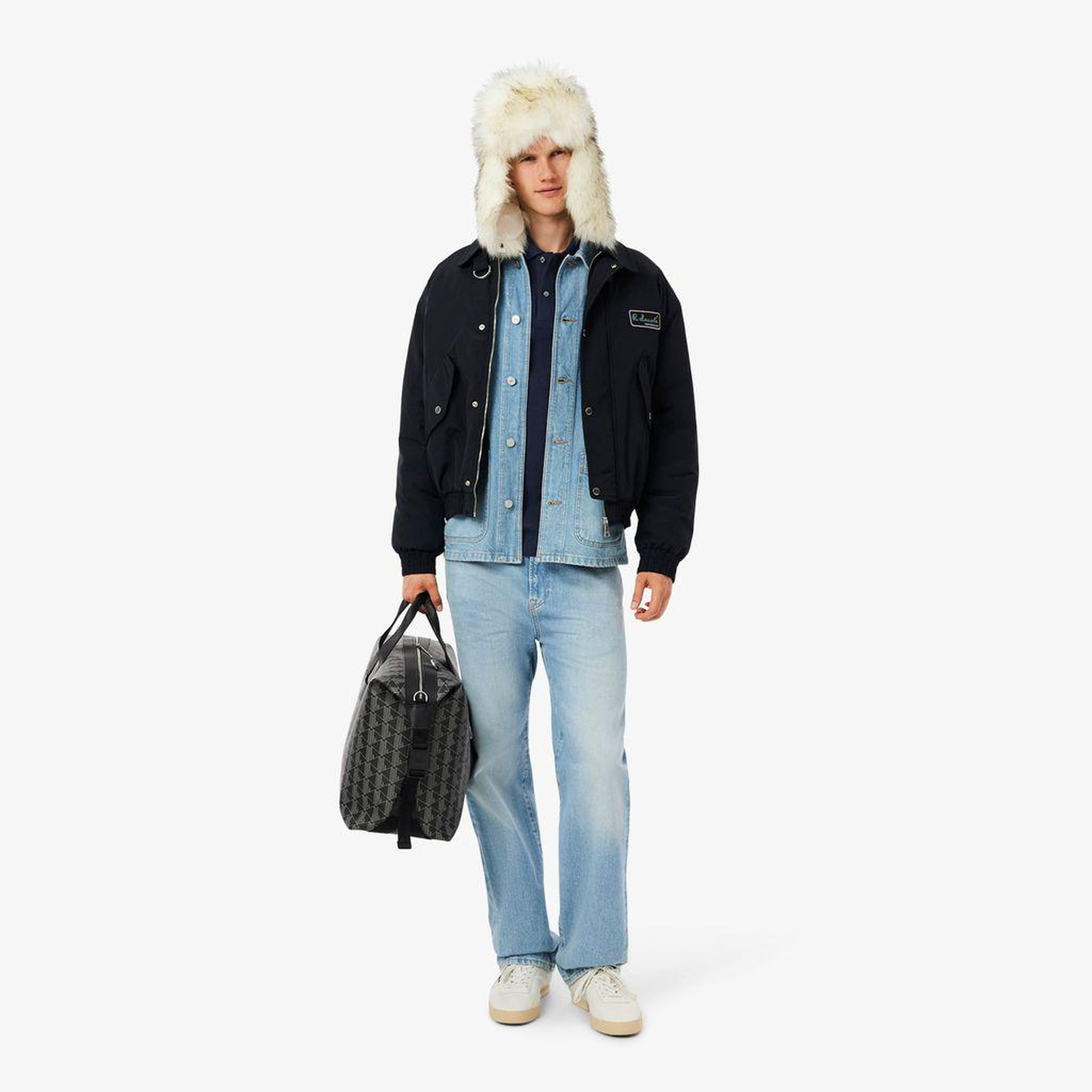 L.12.12 Erkek Regular Fit Lacivert Polo