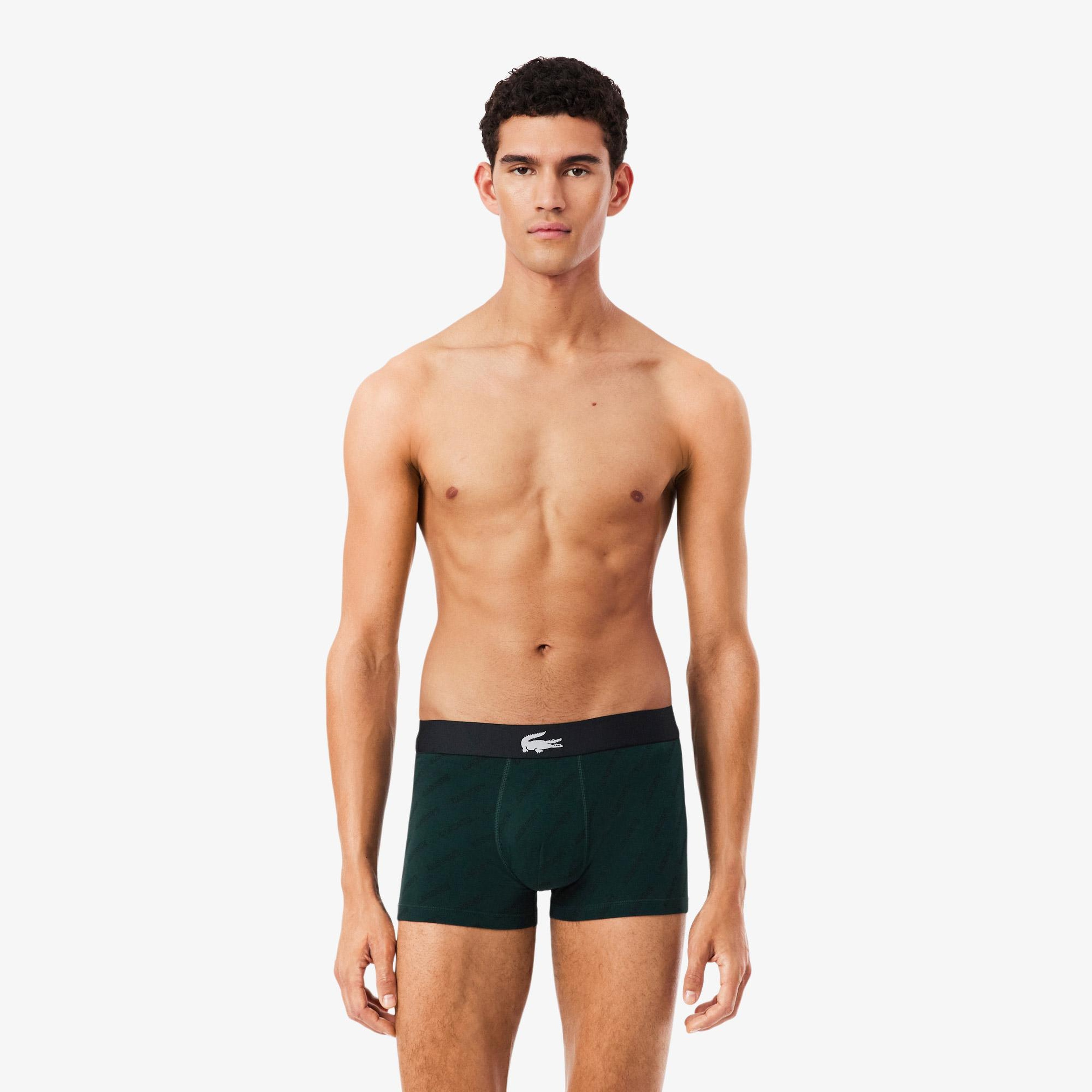 Erkek 3'lü Renkli Boxer