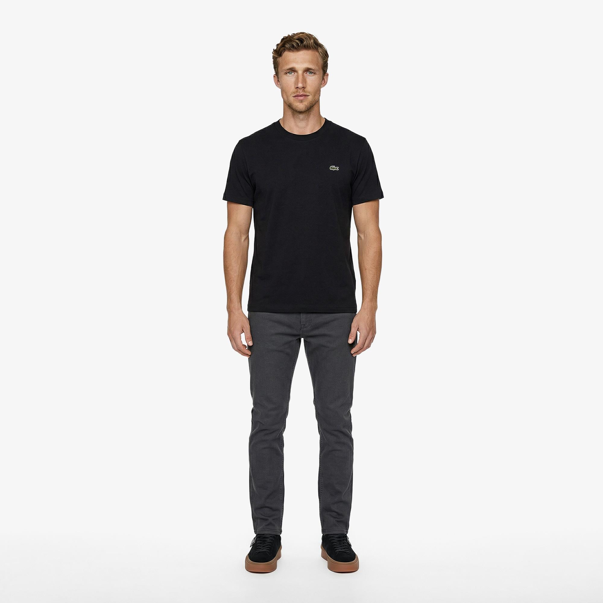 Erkek Slim Fit Koyu Gri Pantolon