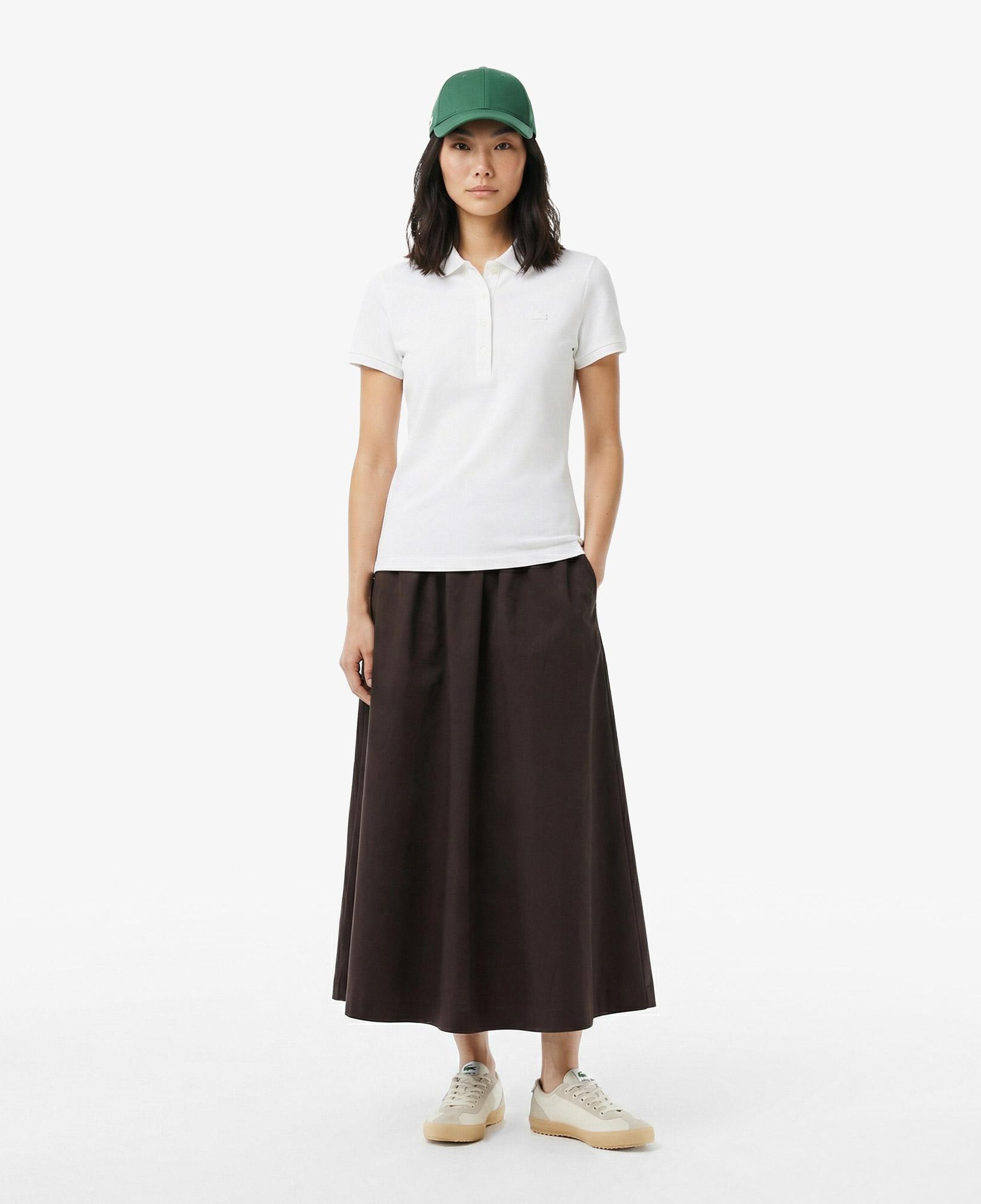 Kadın Flare Fit Kahverengi Etek