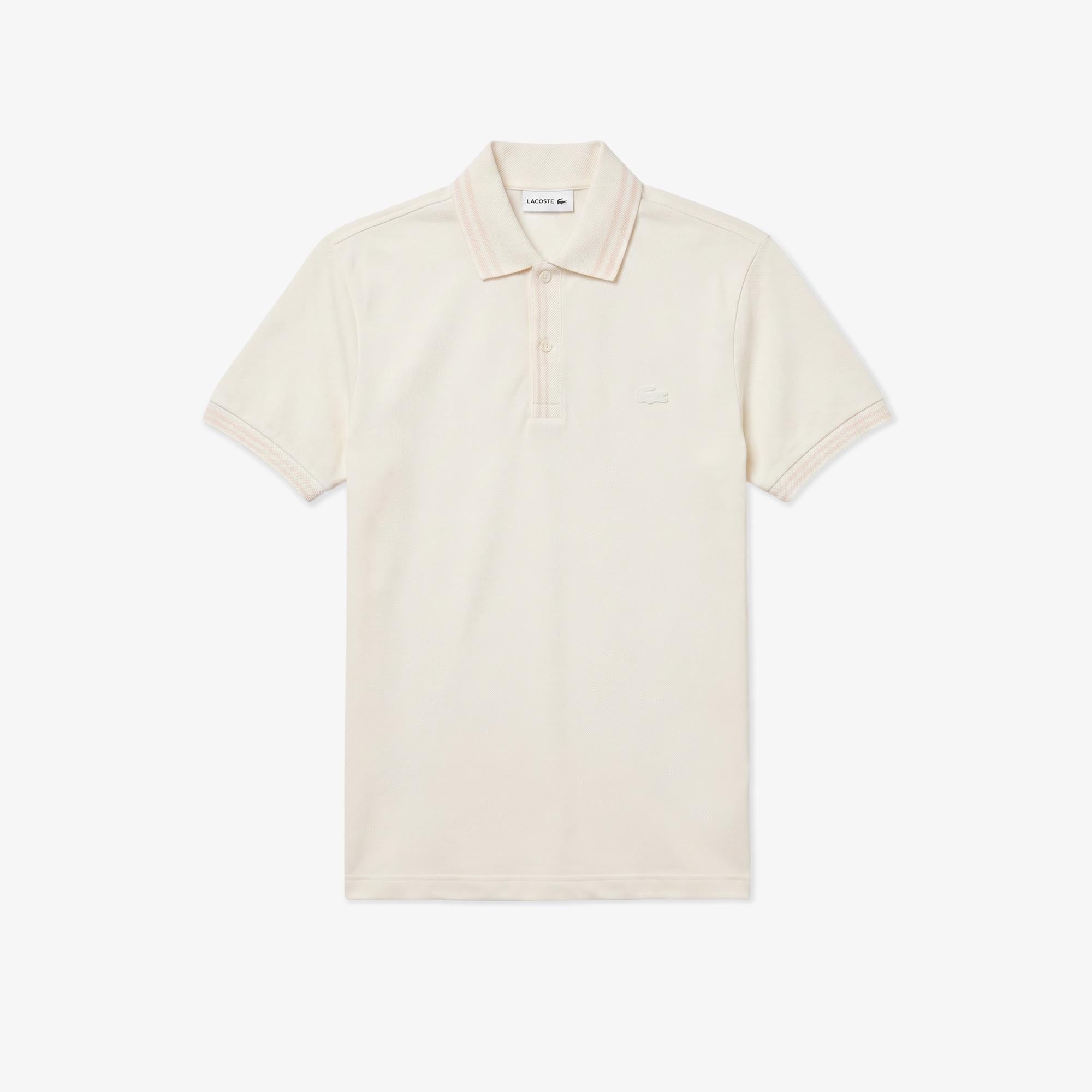 Erkek Regular Fit Krem Polo
