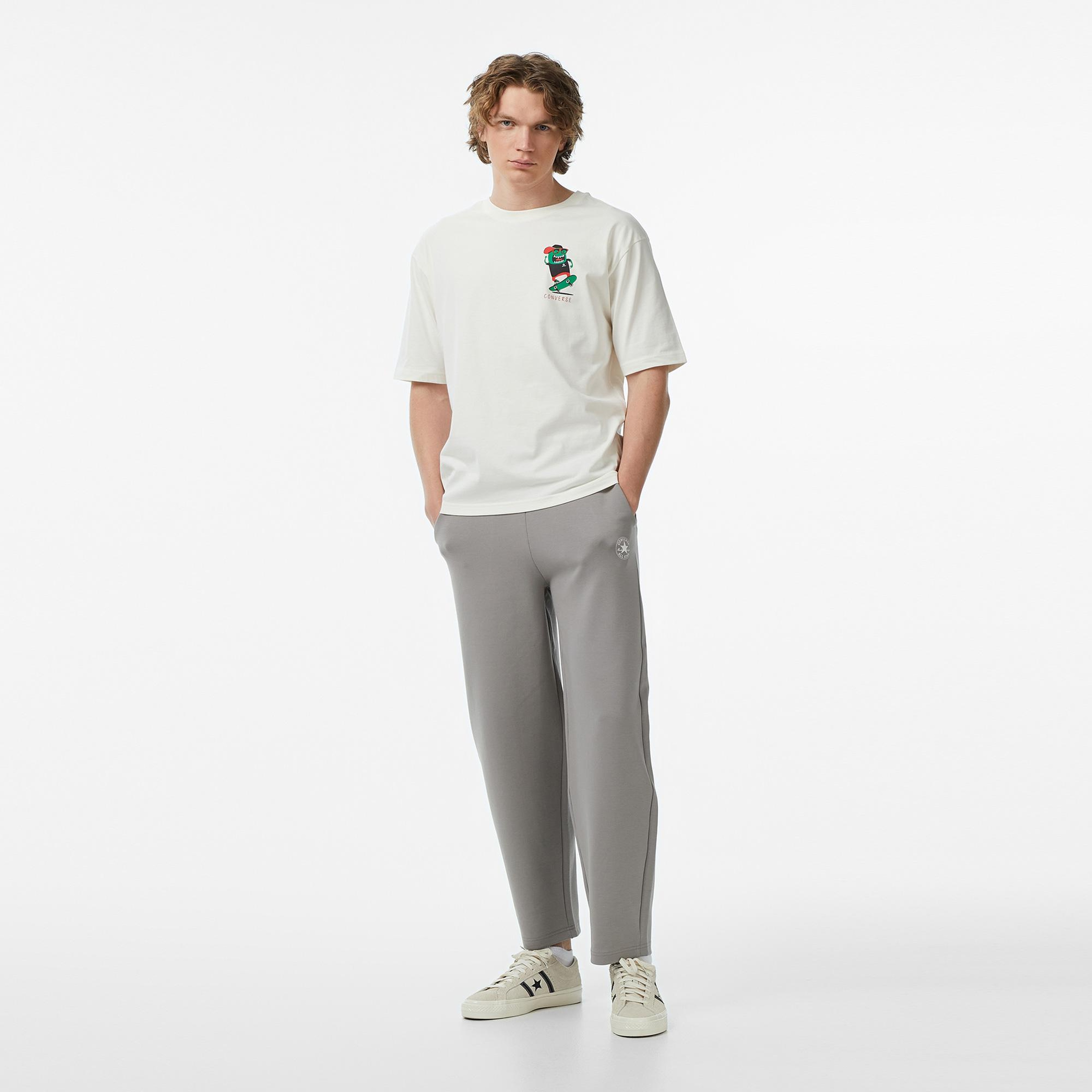 Converse Erkek Gri Eşofman Altı