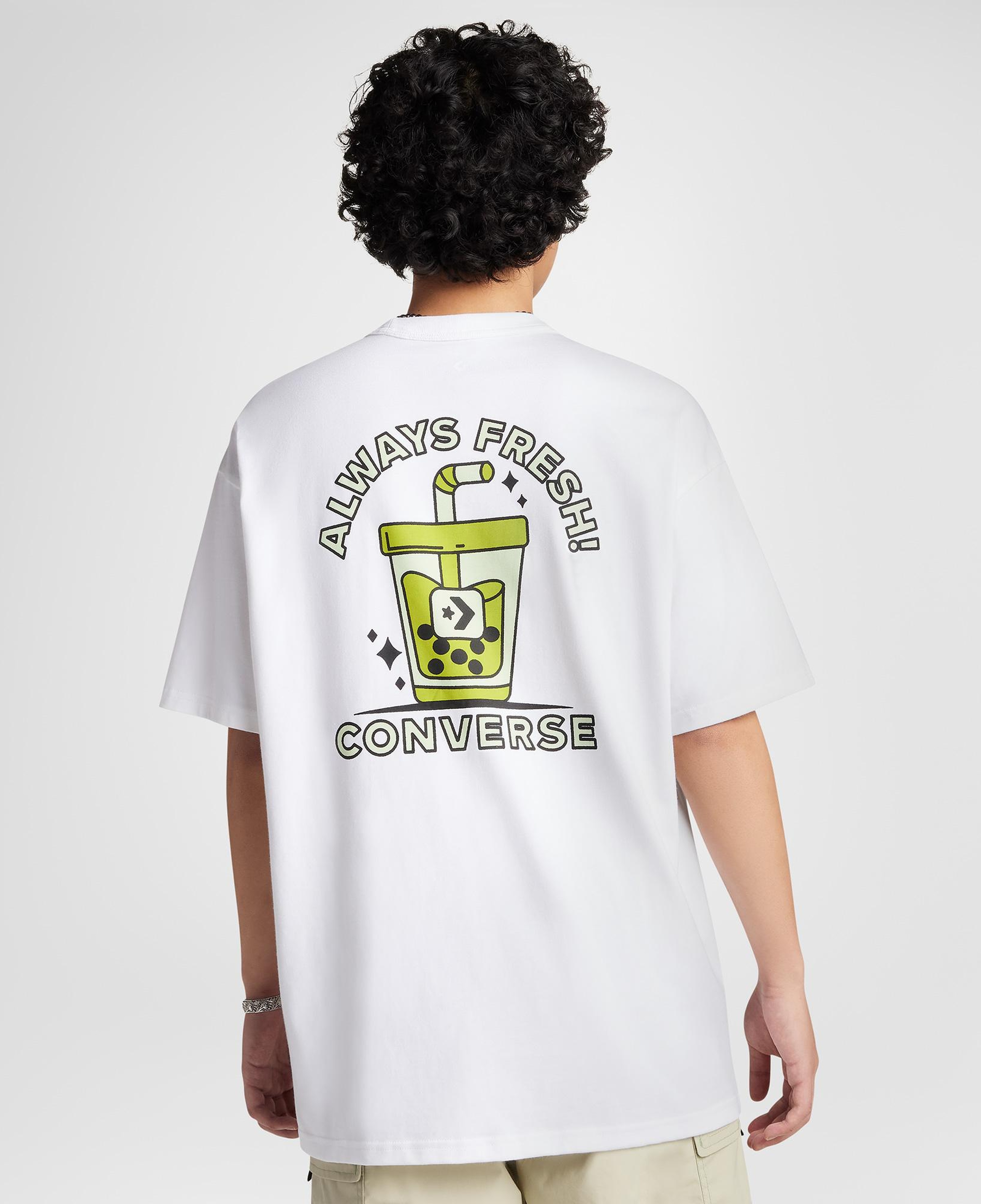 Converse Erkek Beyaz T-Shirt