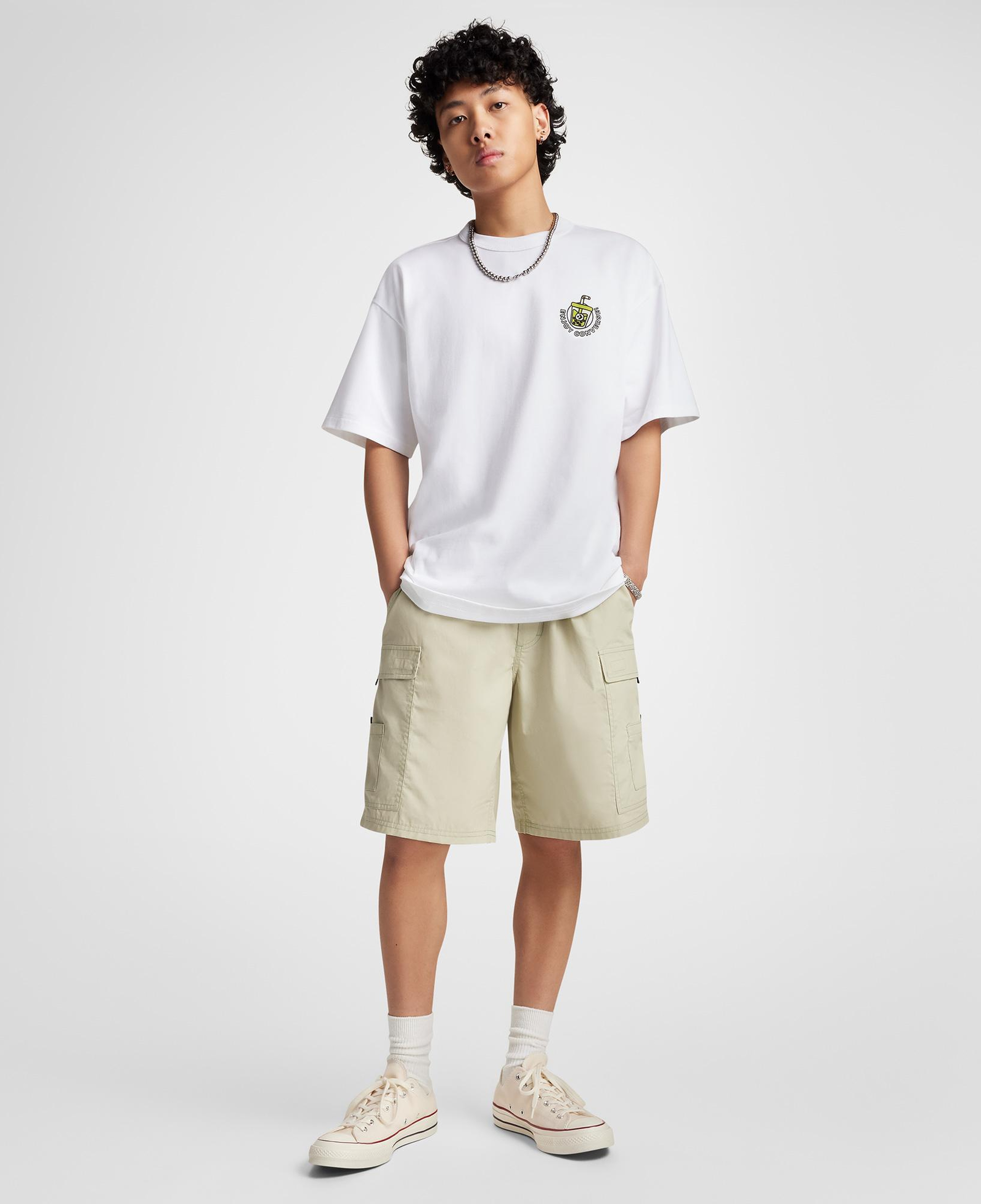 Converse Erkek Beyaz T-Shirt