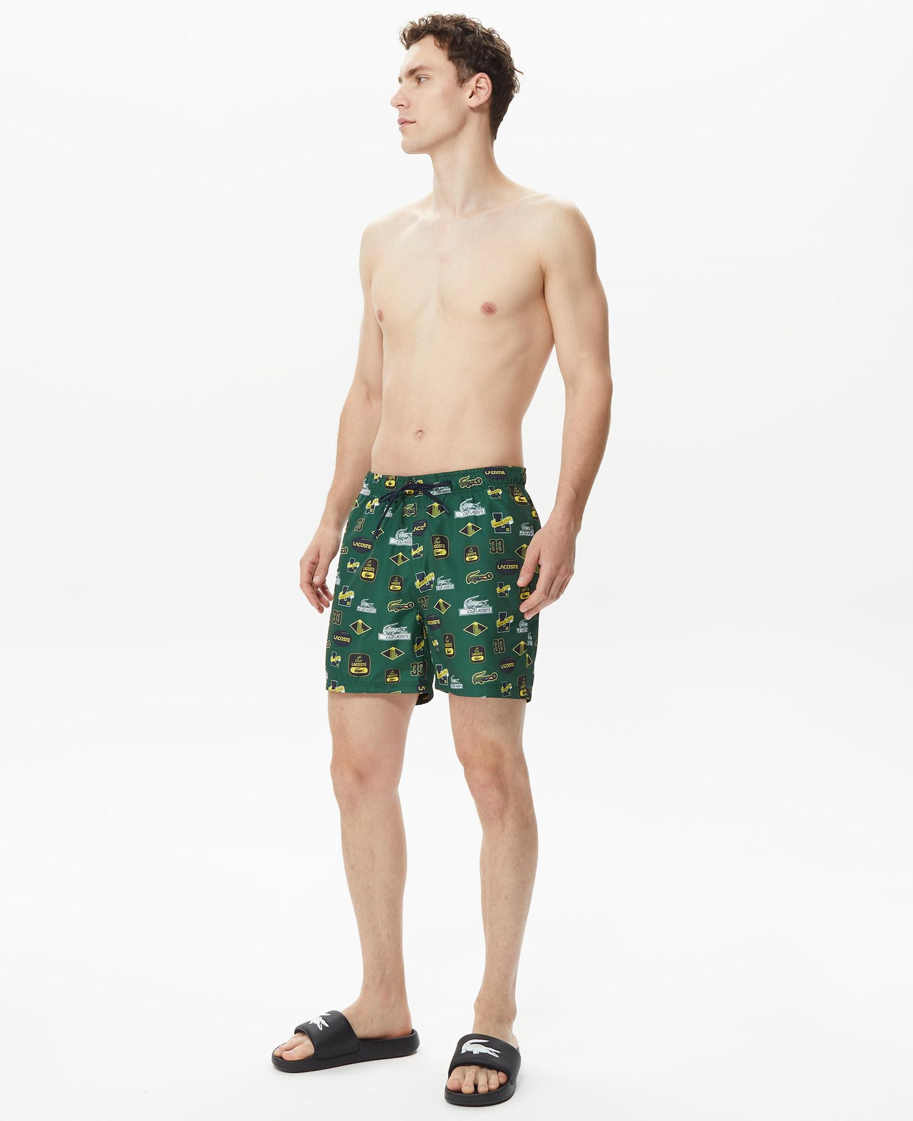 Lacoste Core Erkek Yeşil Deniz Şortu