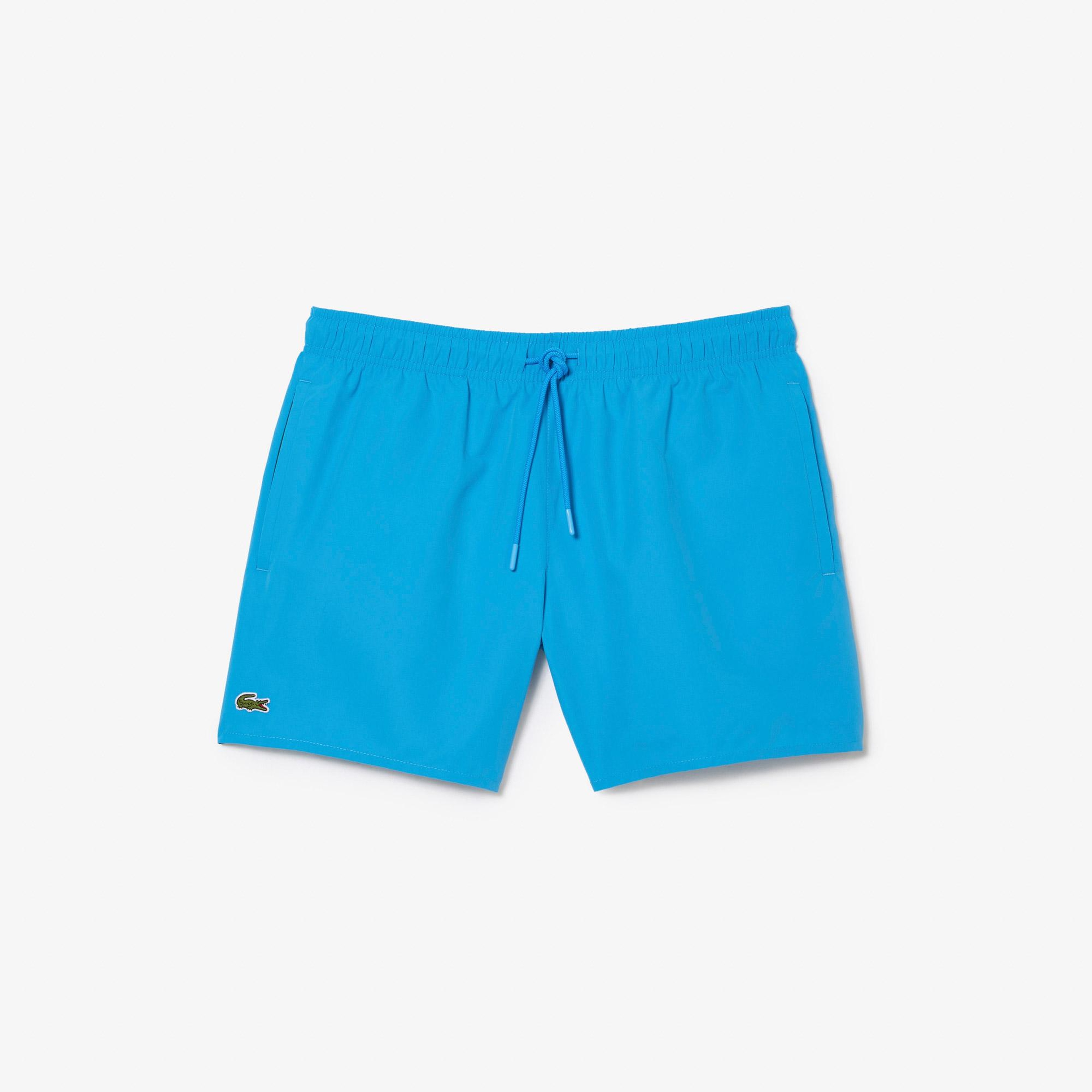 Lacoste Erkek Mavi Deniz Şortu