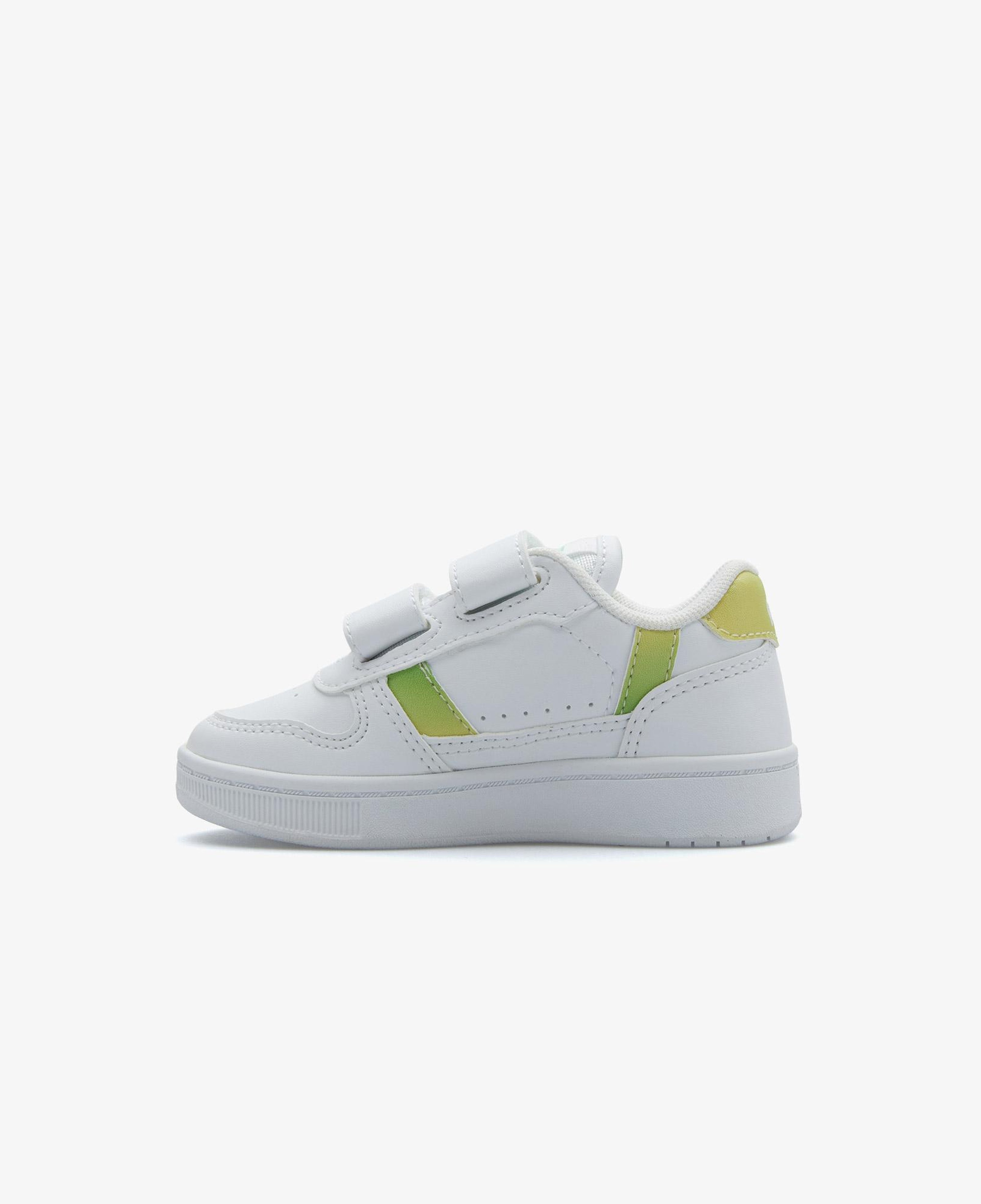 Lacoste T-Clip Çocuk Beyaz Cırt Cırtlı Sneaker