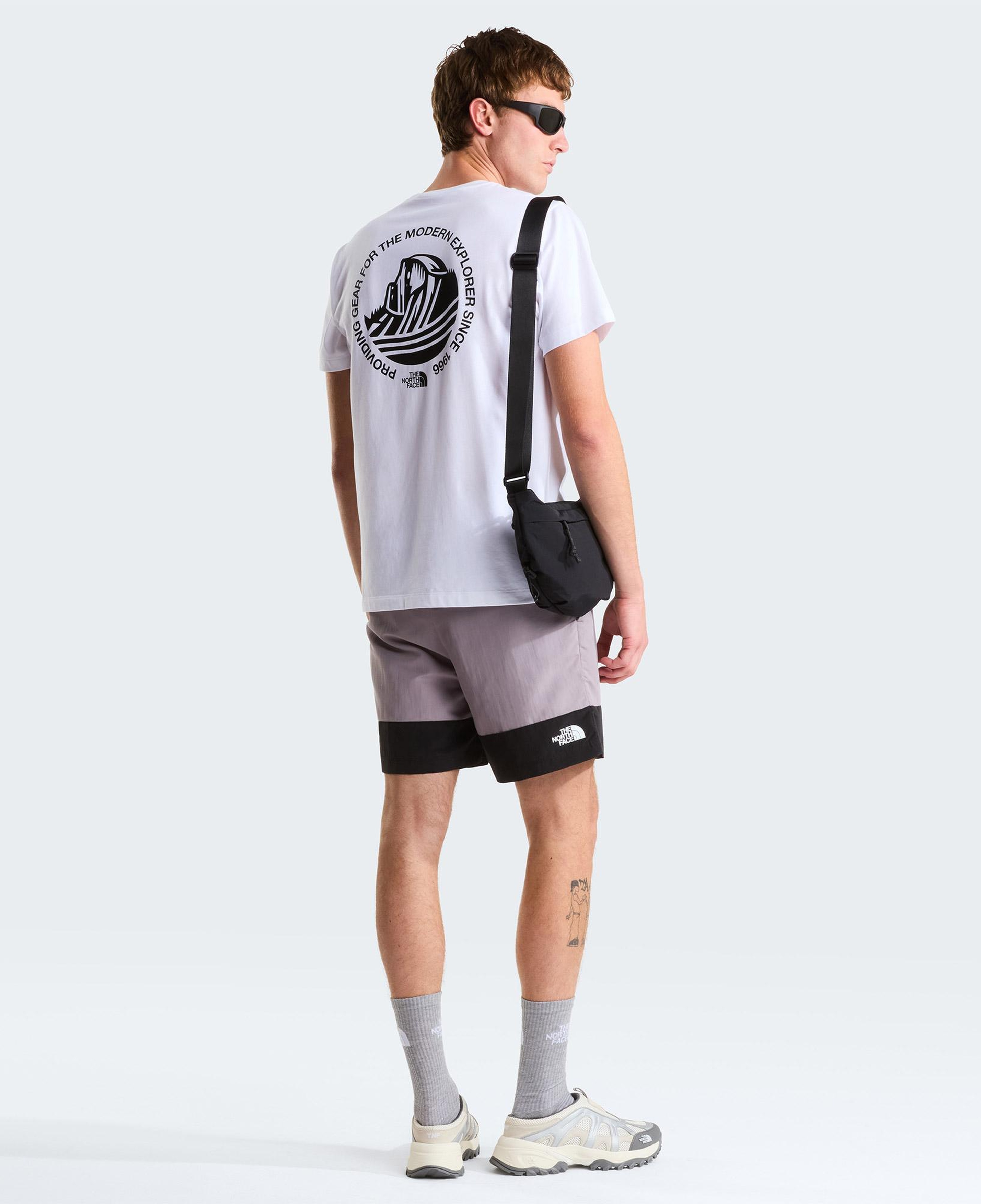 The North Face Monte Regular Short Sleeve Graphic Erkek Beyaz T-Shirt
