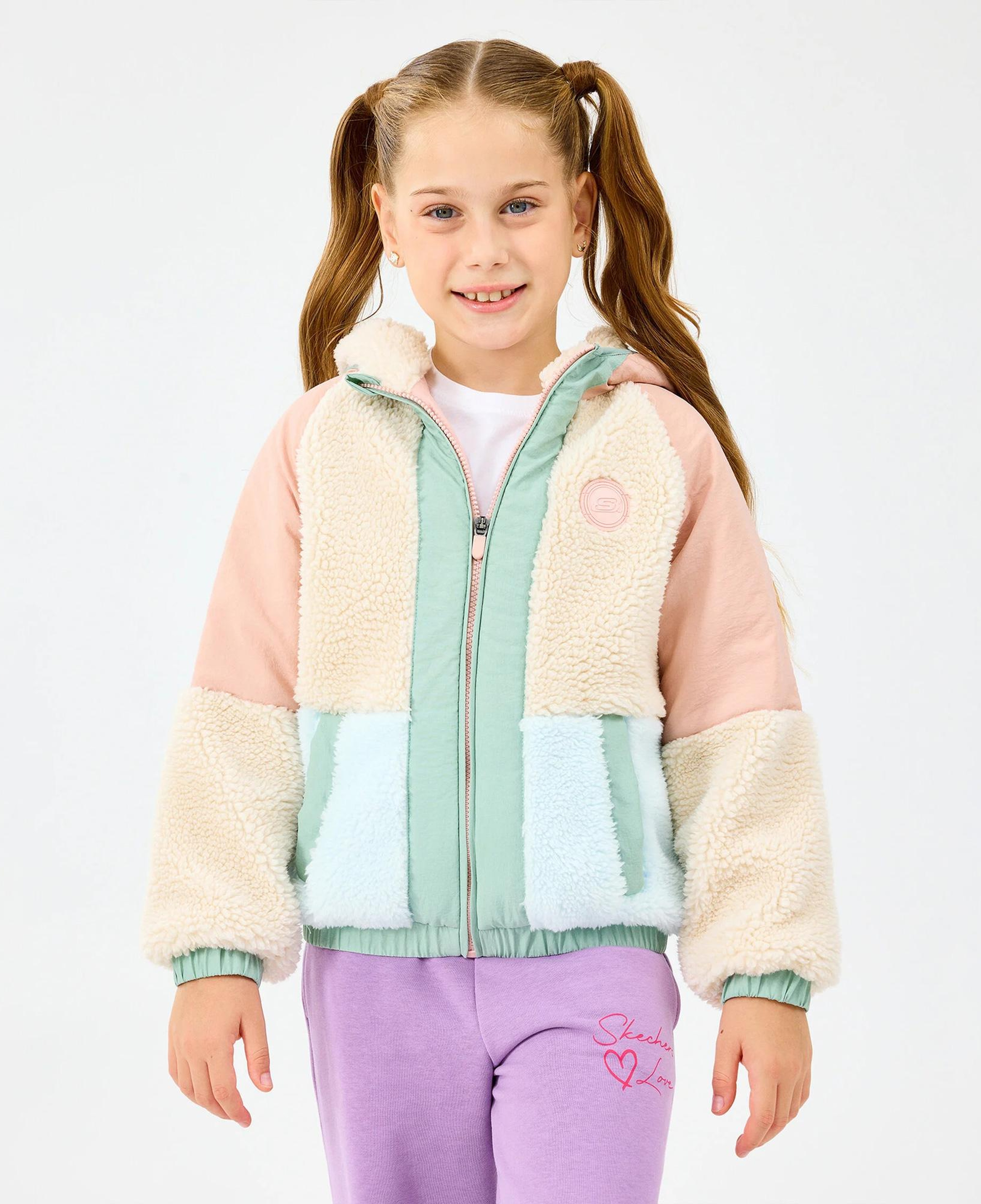Skechers Sherpa Çocuk Pembe Mont
