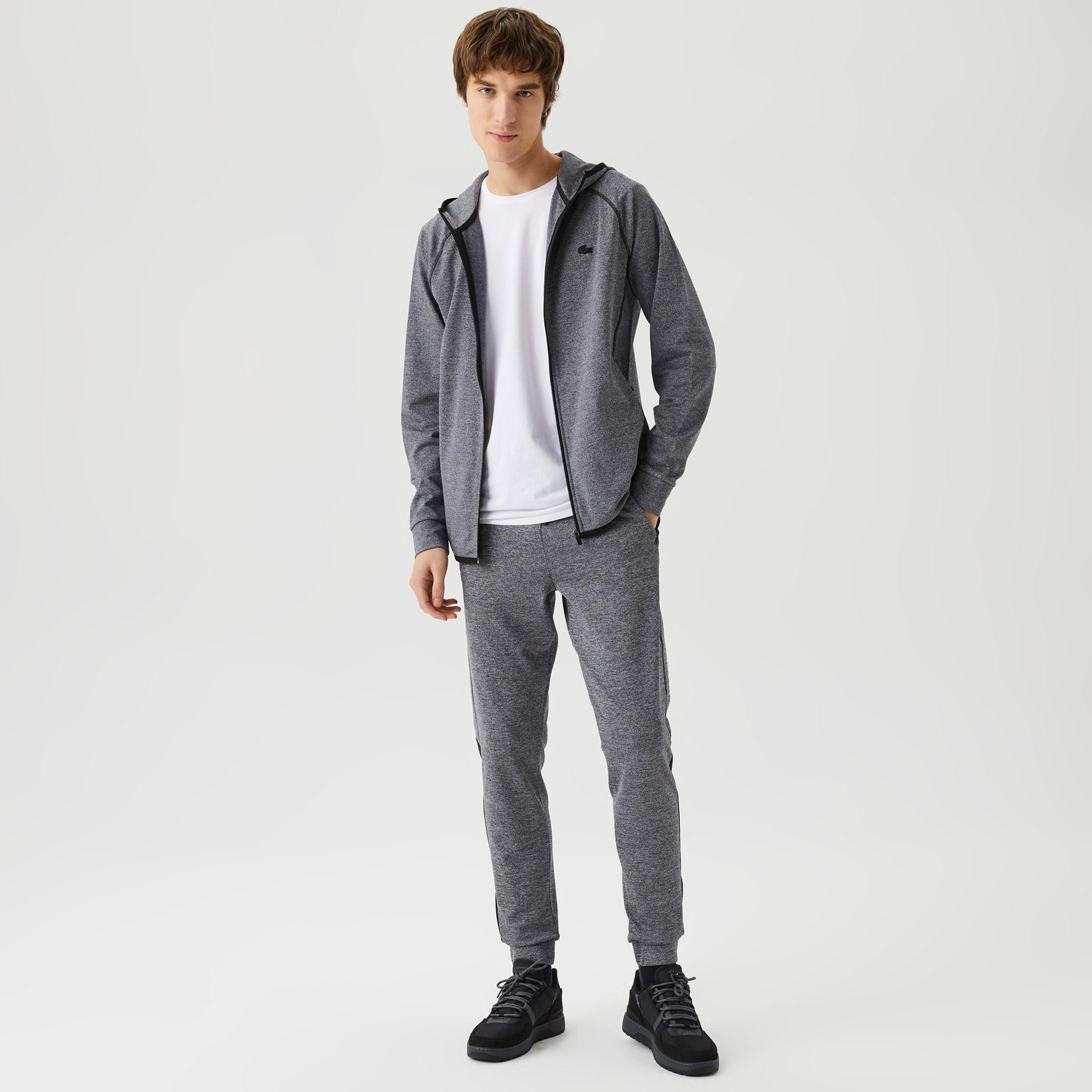 Erkek Slim Fit Gri Eşofman Altı