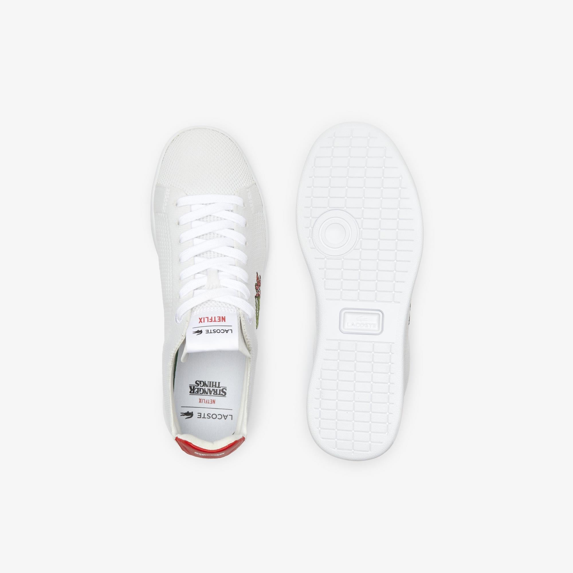 Netflix Kadın Carnaby Piquée Beyaz Sneaker