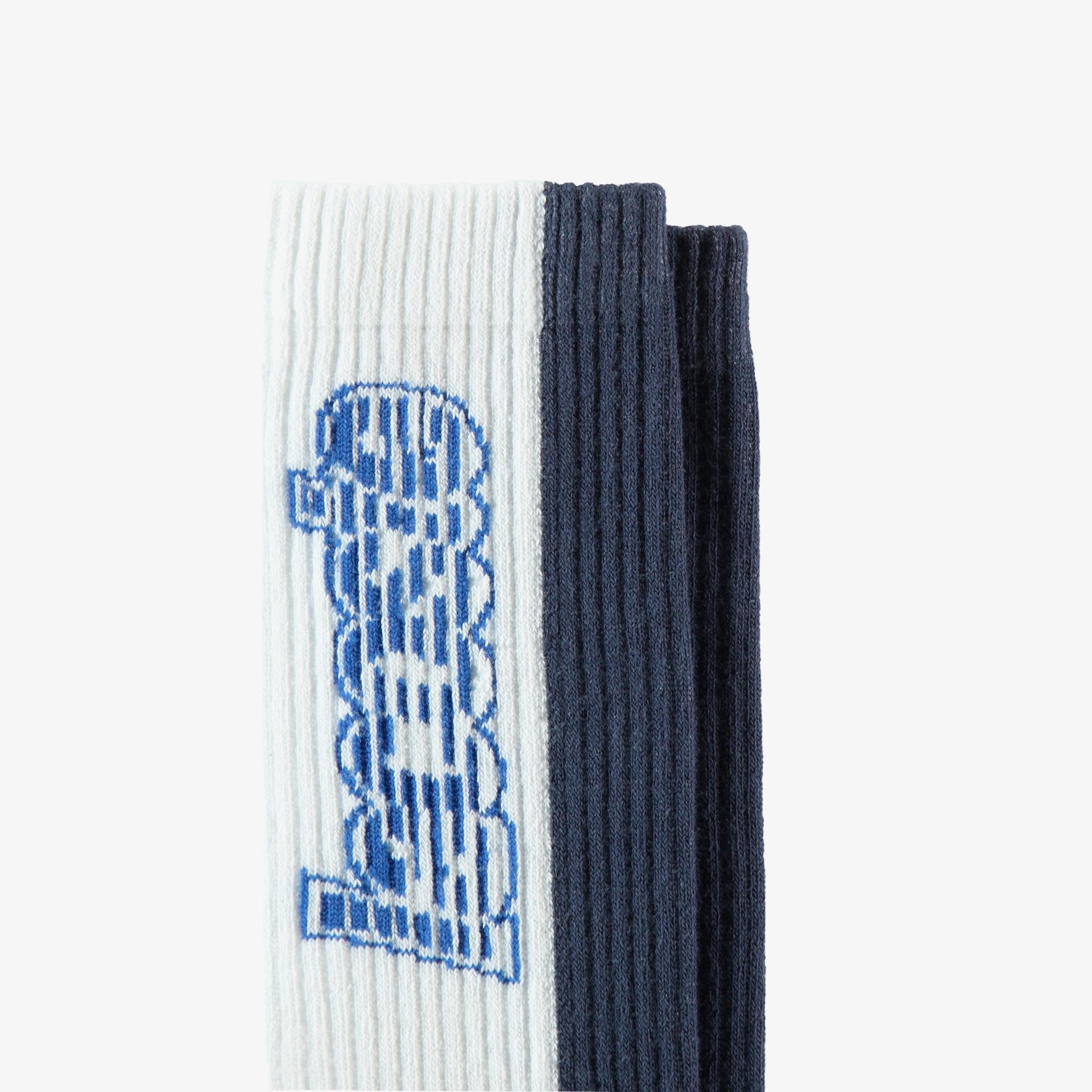 Unisex Mavi Çorap