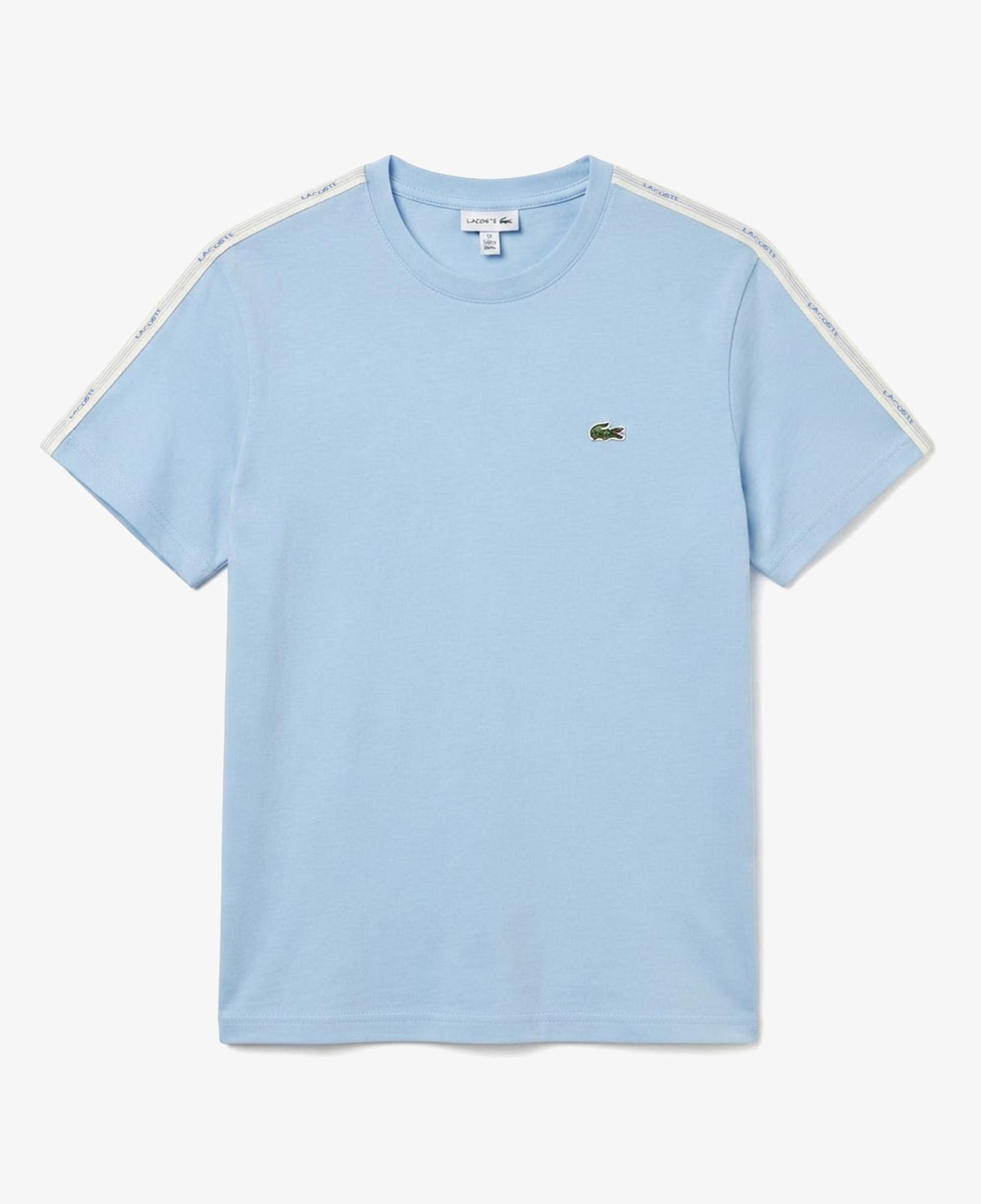 Çocuk Bisiklet Yaka Mavi T-Shirt