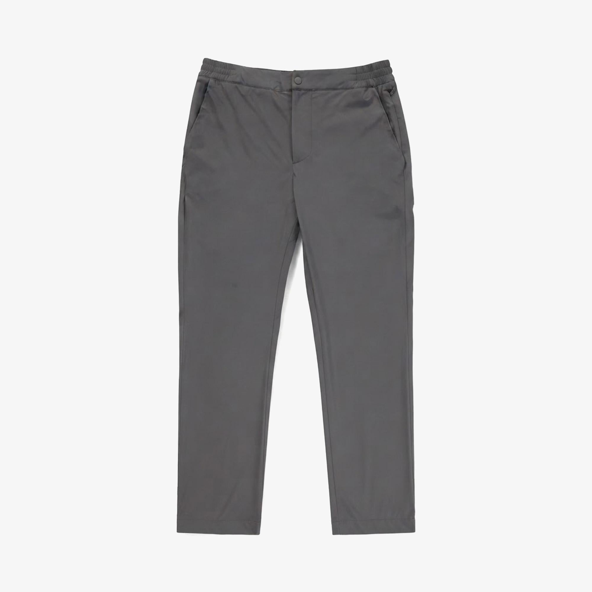 Erkek Slim Fit Koyu Gri Pantolon