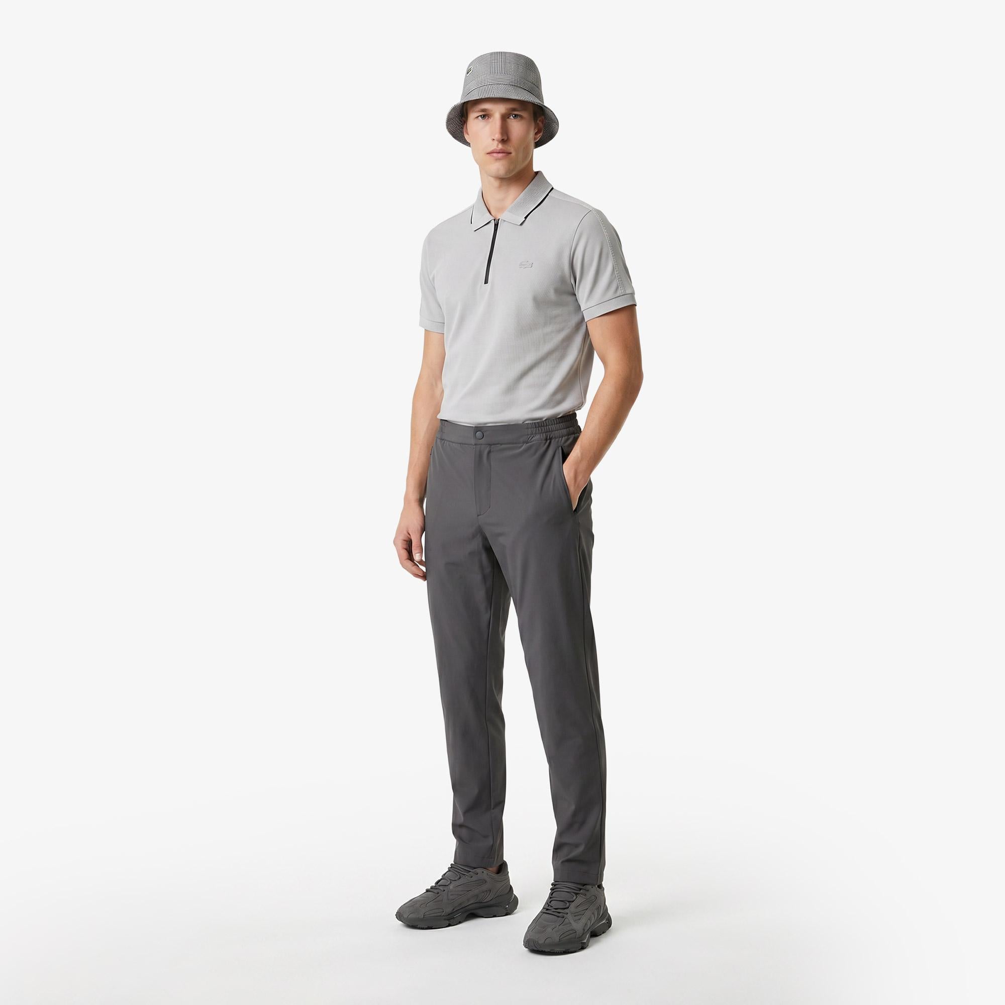Erkek Slim Fit Koyu Gri Pantolon