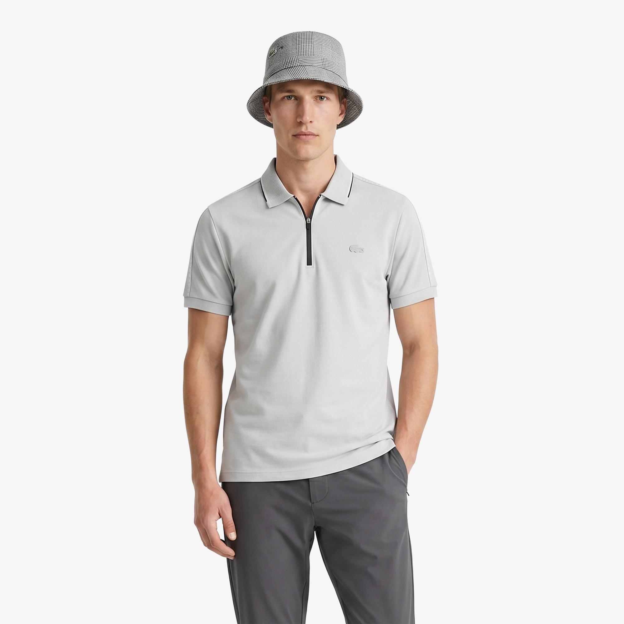 Erkek Regular Fit Gri Polo