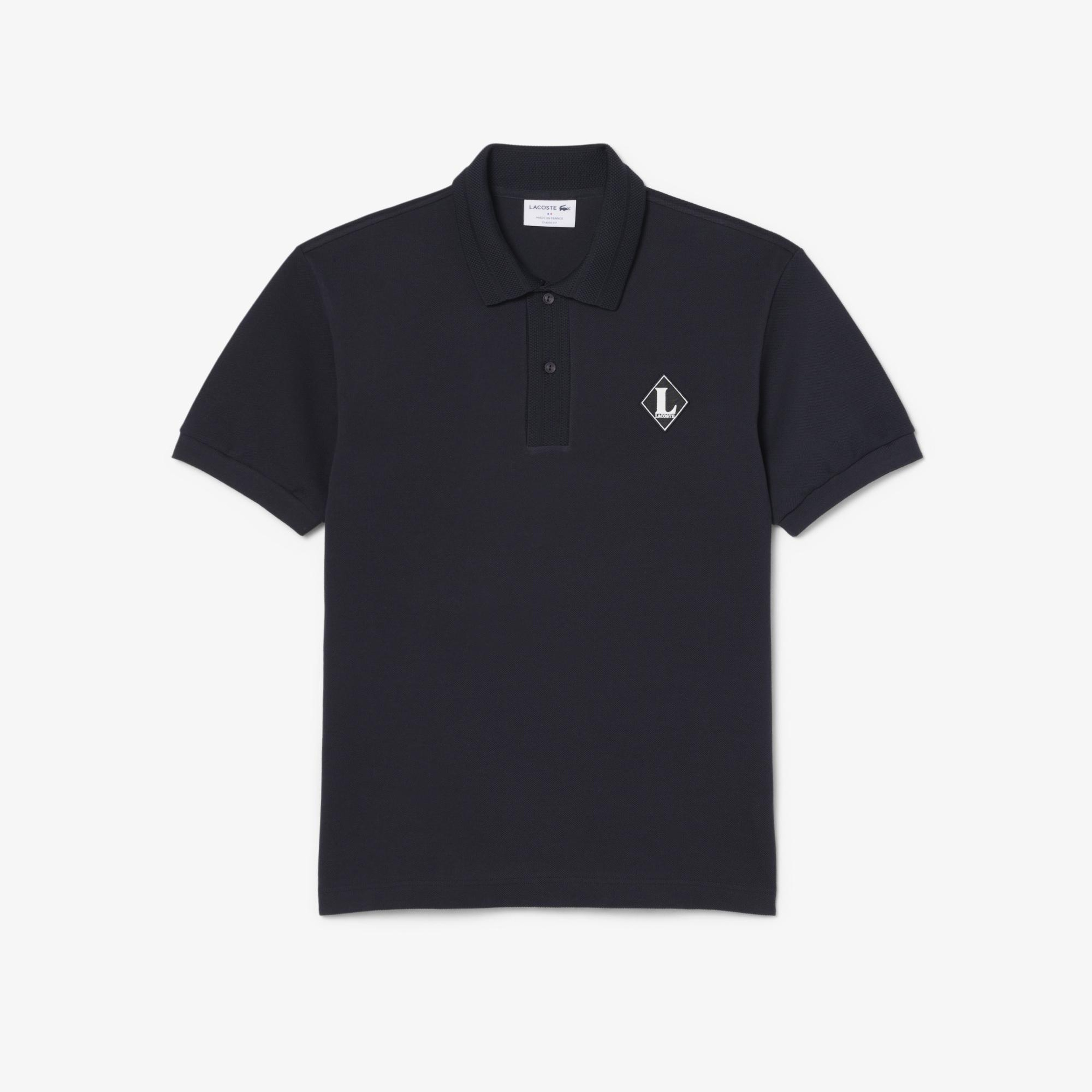 Erkek Classic Fit Koyu Gri Polo