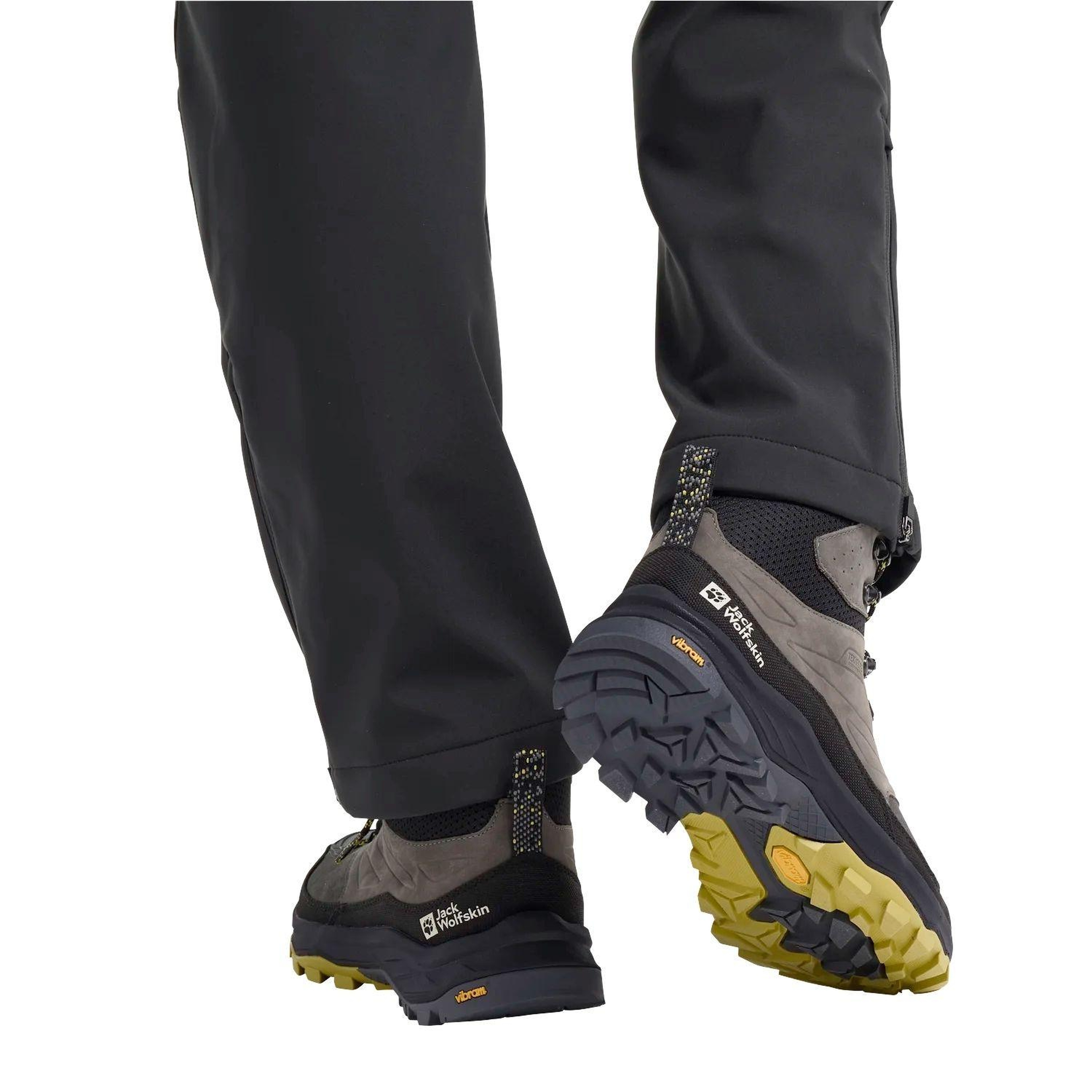 Jack Wolfskin Cyrox Texapore Mid Erkek Turuncu Bot