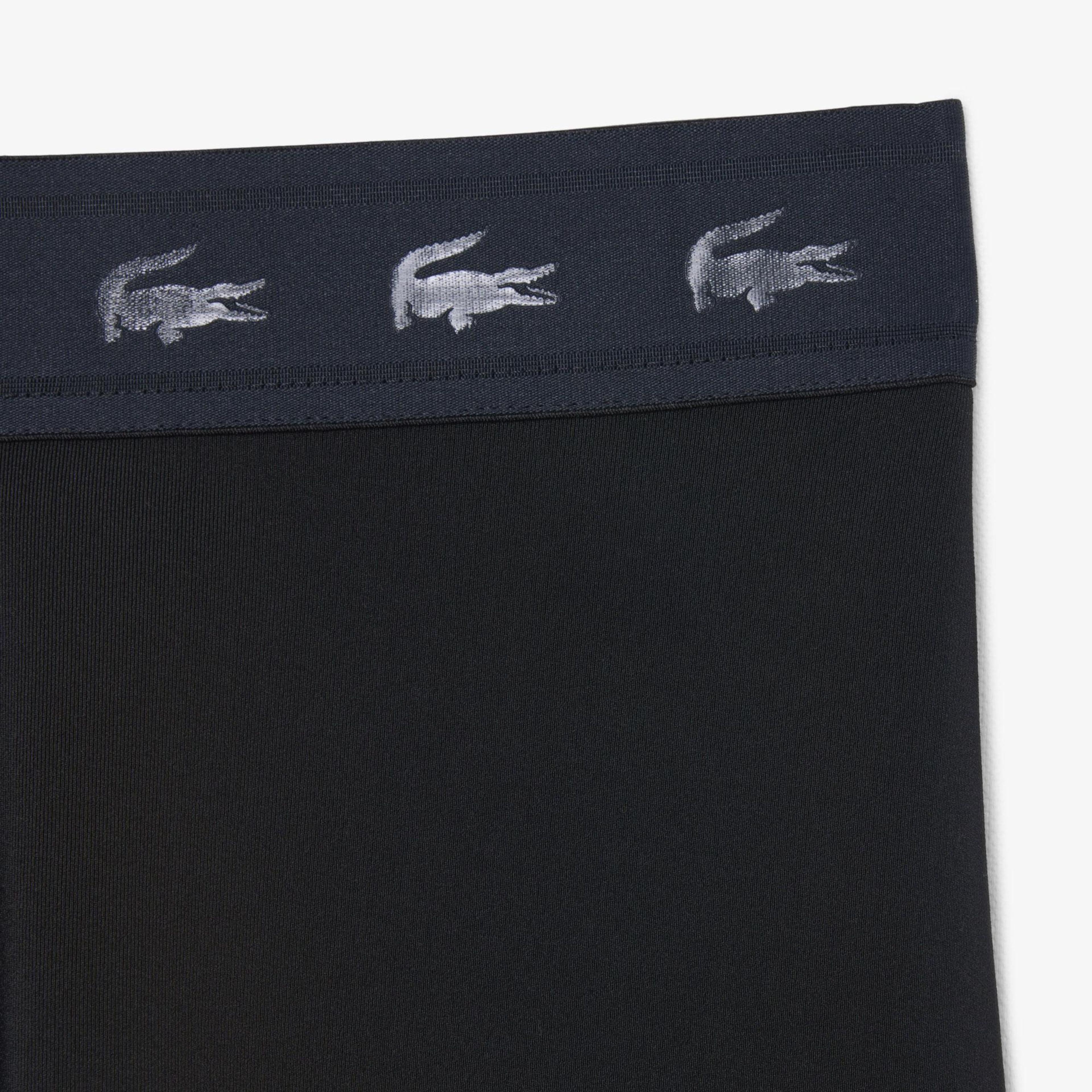Kadın Slim Fit Siyah Tayt