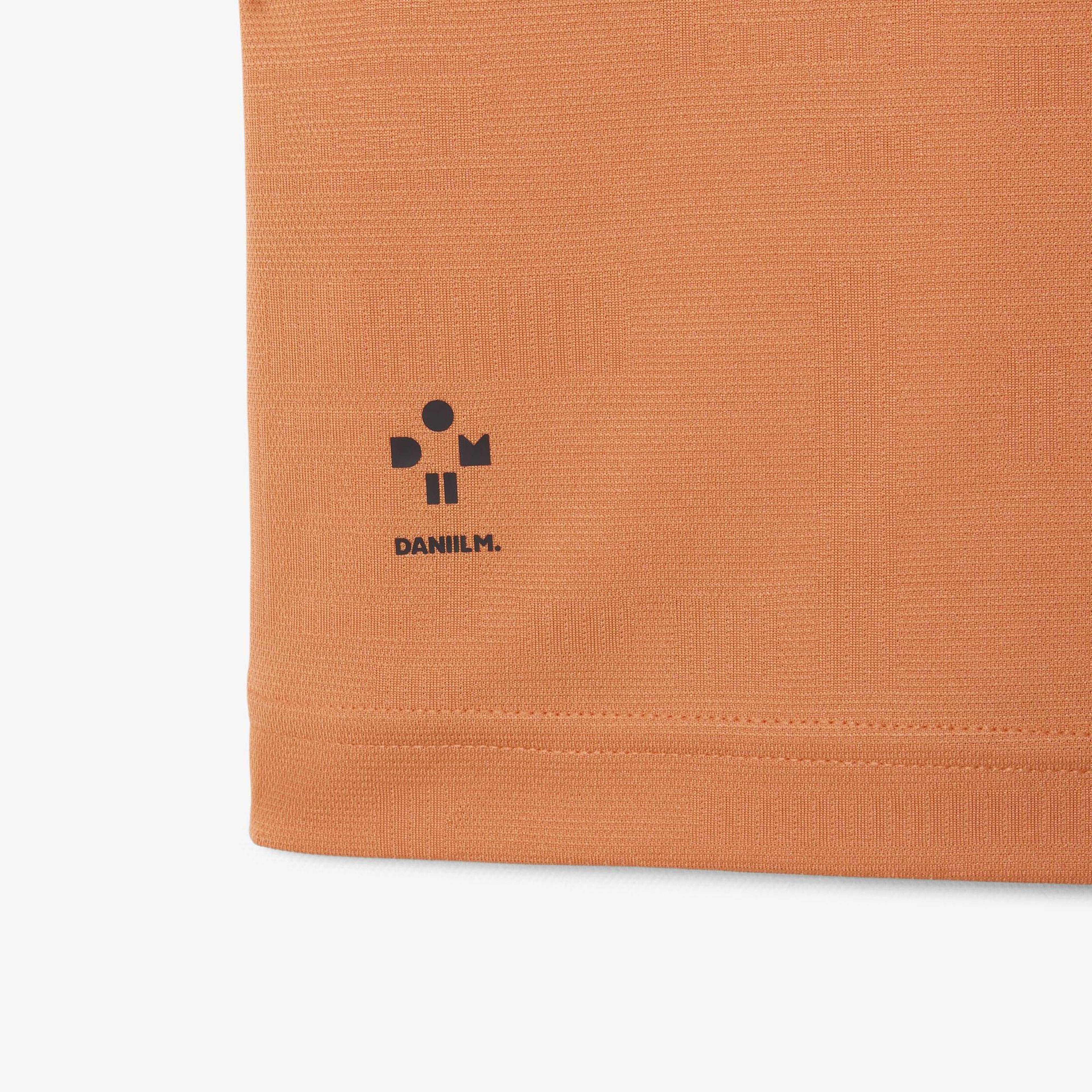 Erkek Slim Fit Turuncu Polo