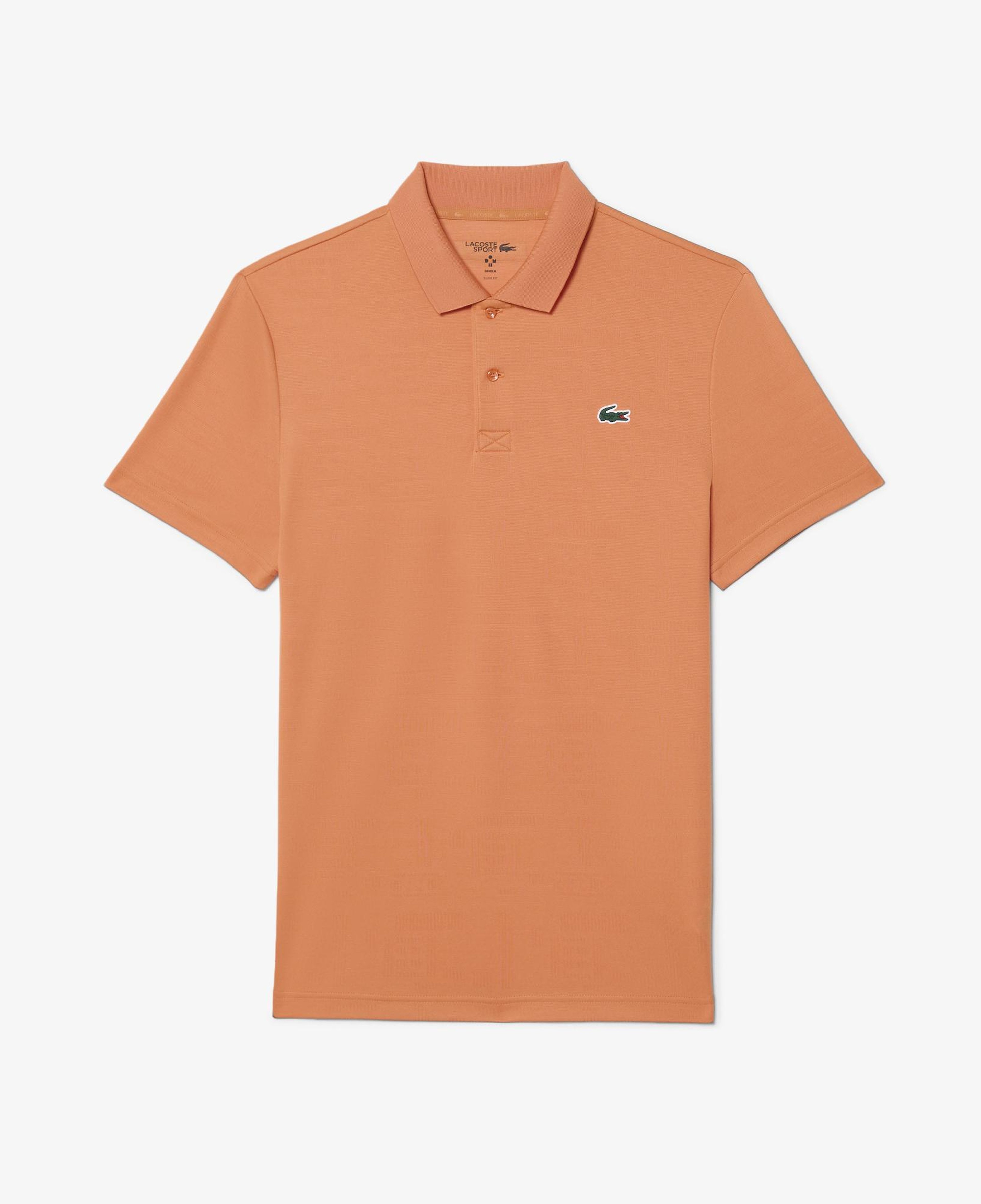 Erkek Slim Fit Turuncu Polo
