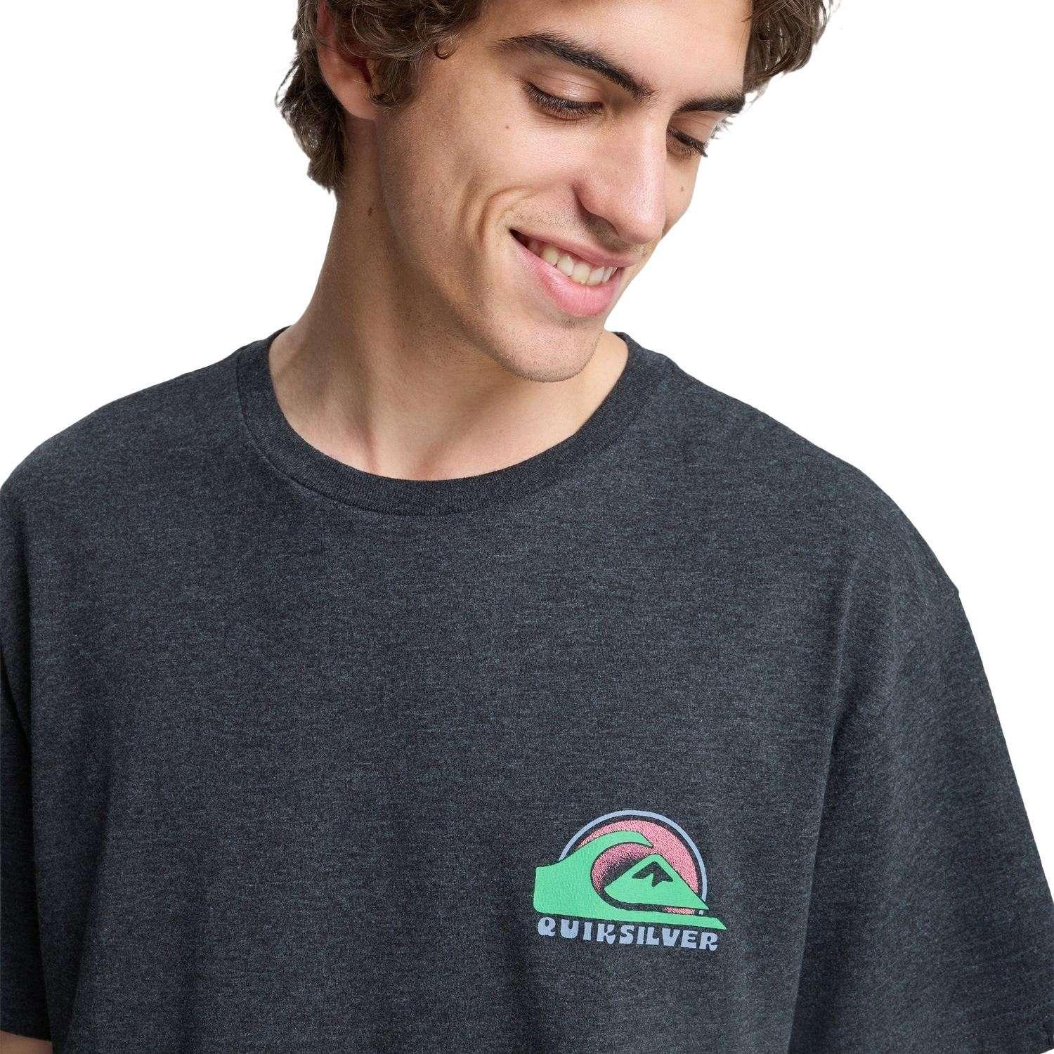 Quiksilver Hellbender Erkek Siyah Tişört