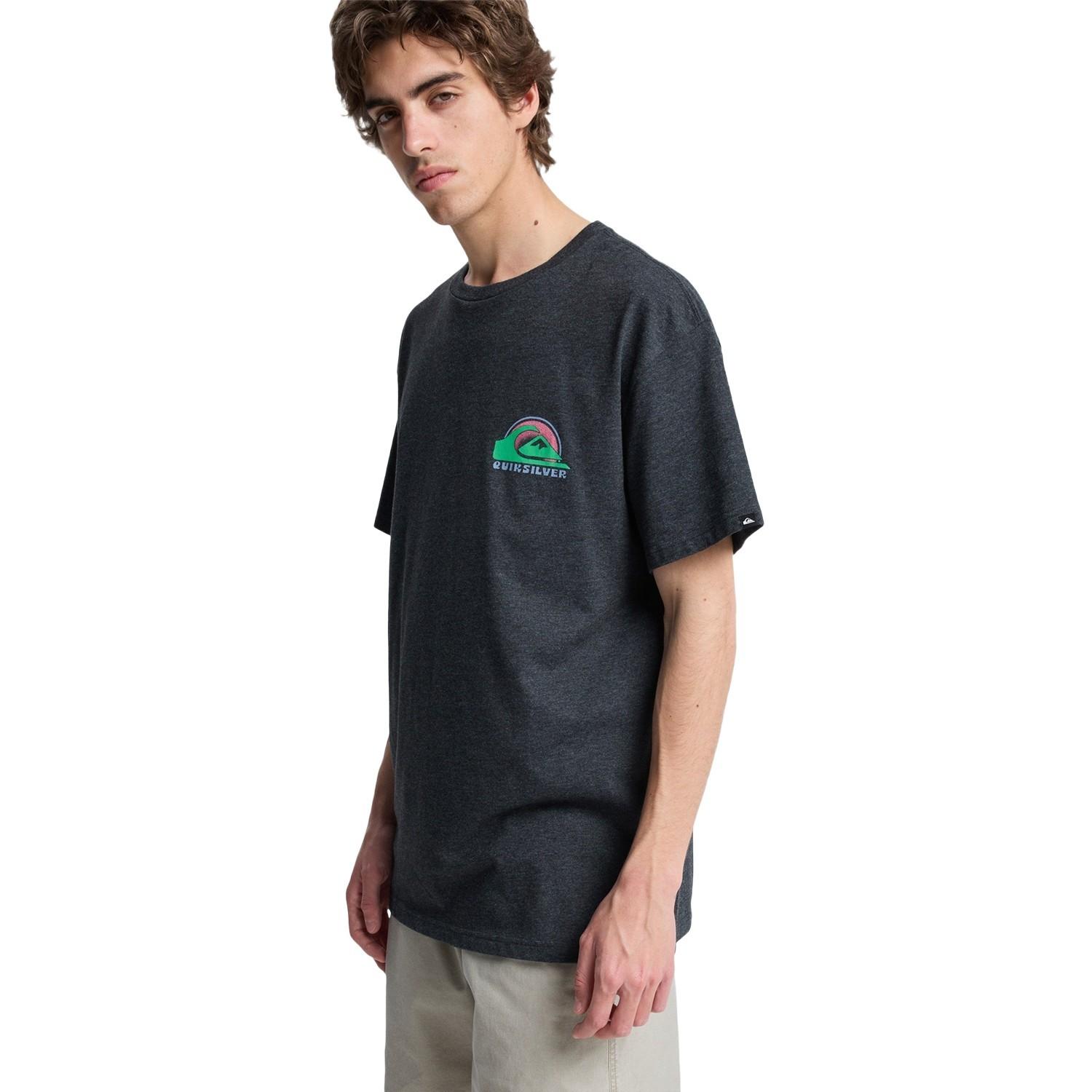 Quiksilver Hellbender Erkek Siyah Tişört