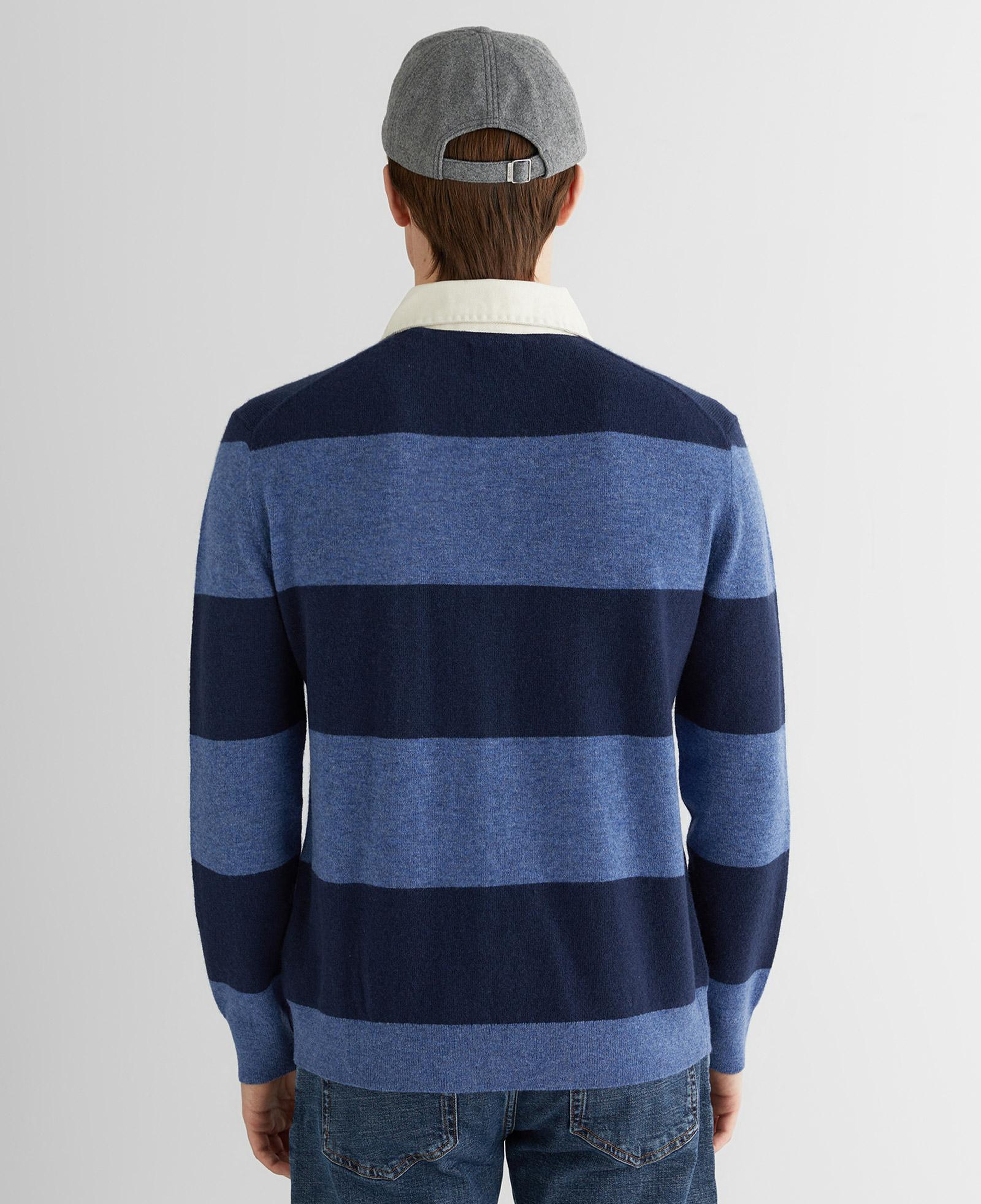 GANT Erkek Lacivert Regular Fit Polo Yaka Triko