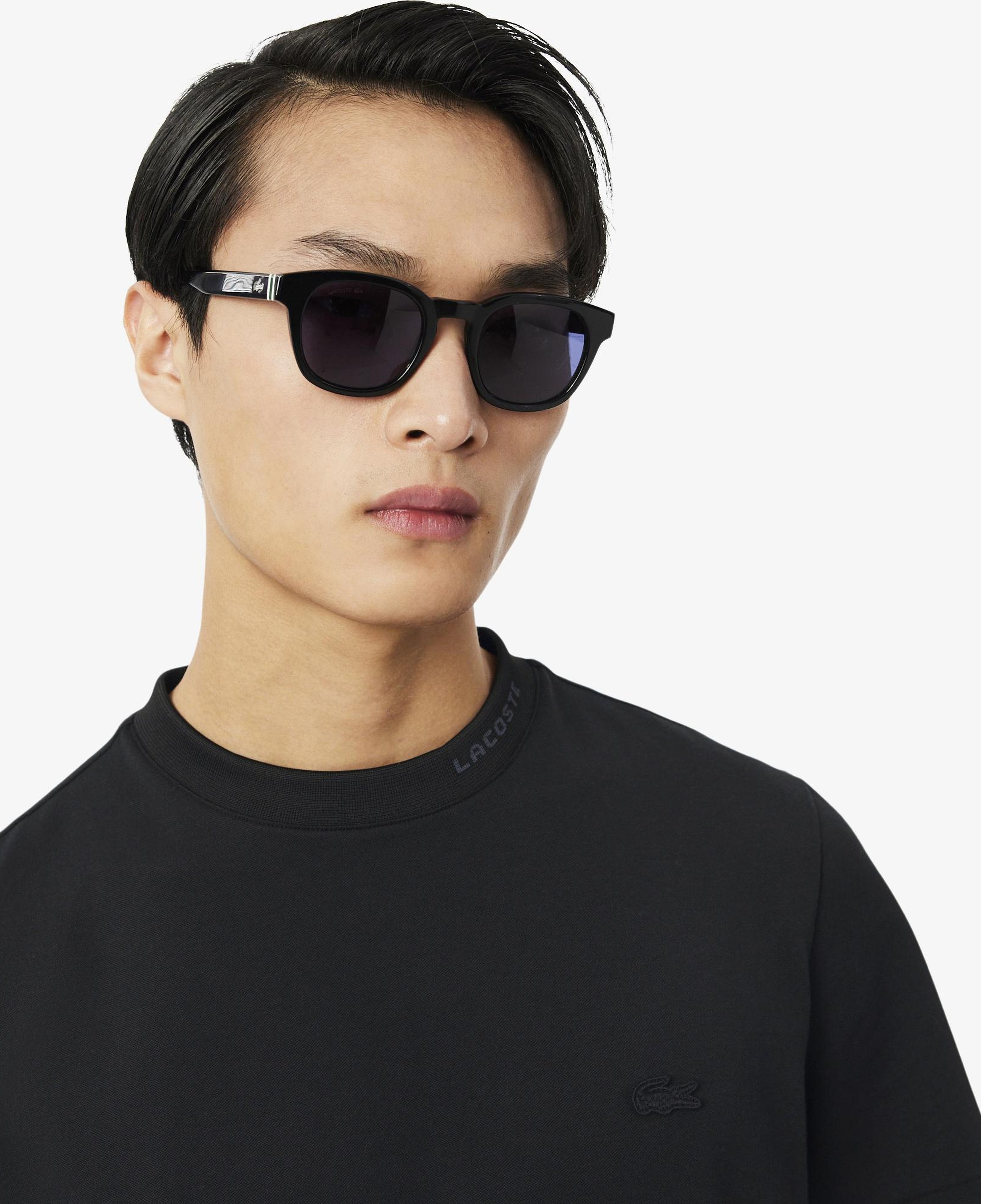 Erkek Regular Fit Bisiklet Yaka Siyah T-Shirt