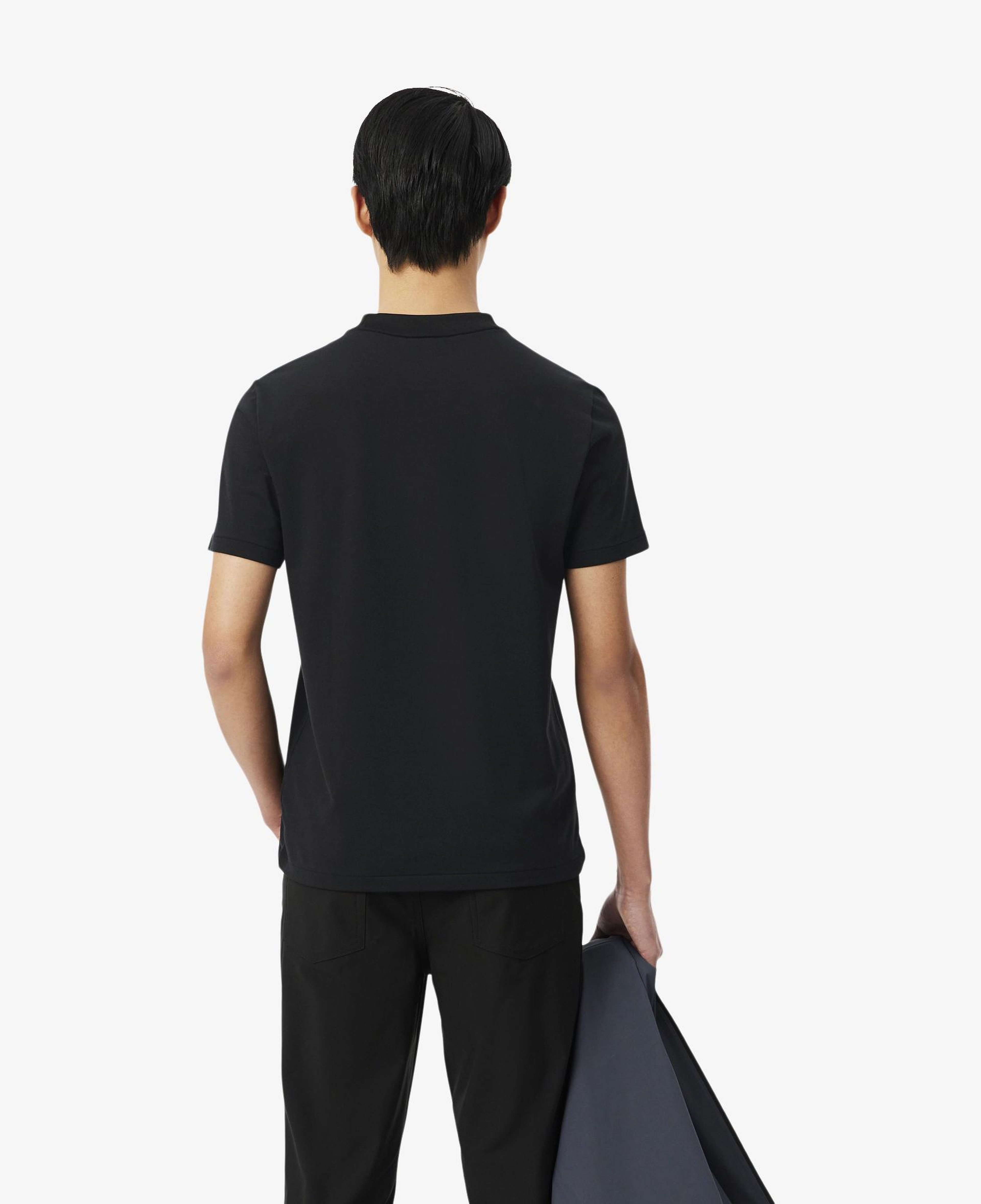 Erkek Regular Fit Bisiklet Yaka Siyah T-Shirt