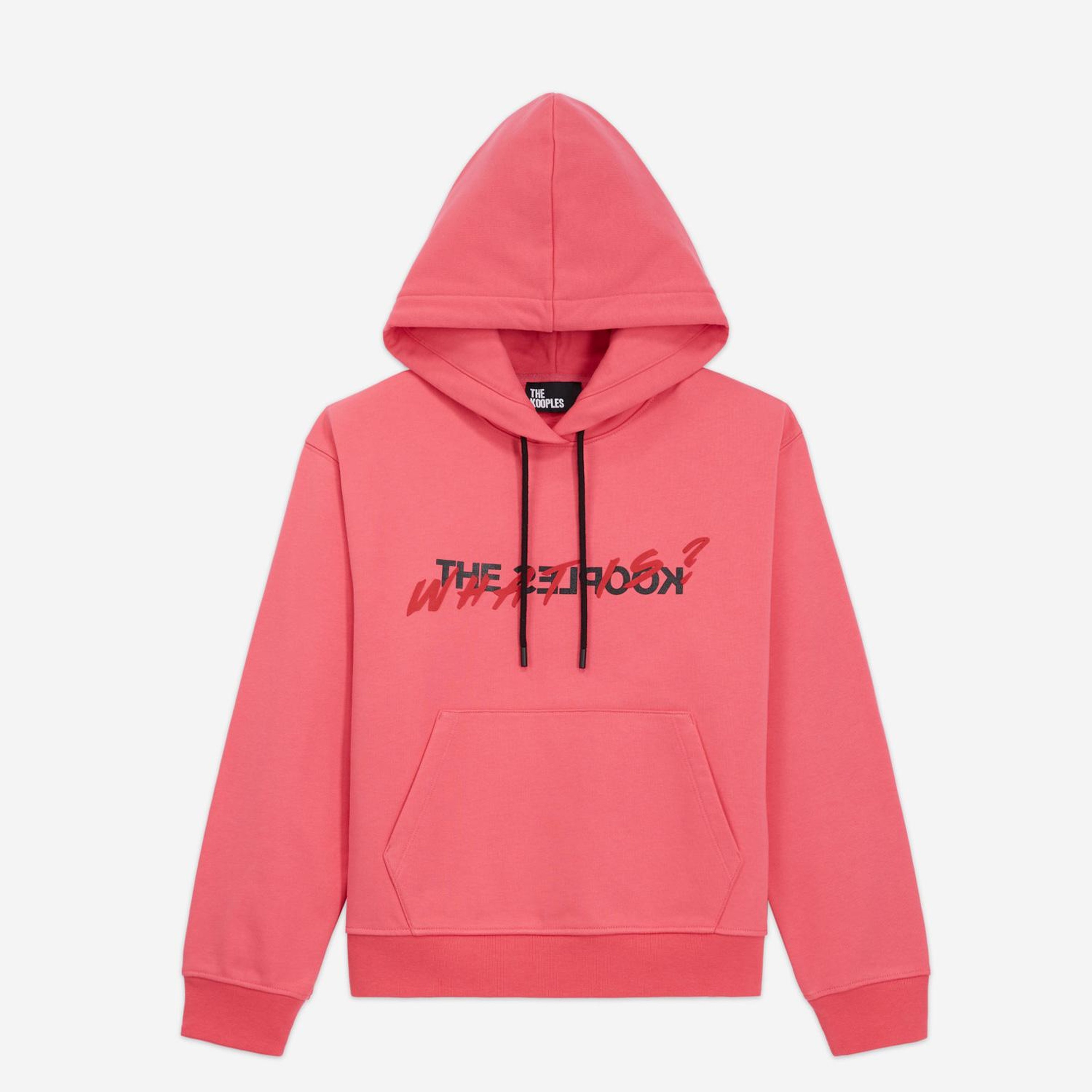 The Kooples What Is Kadın Pembe Hoodie