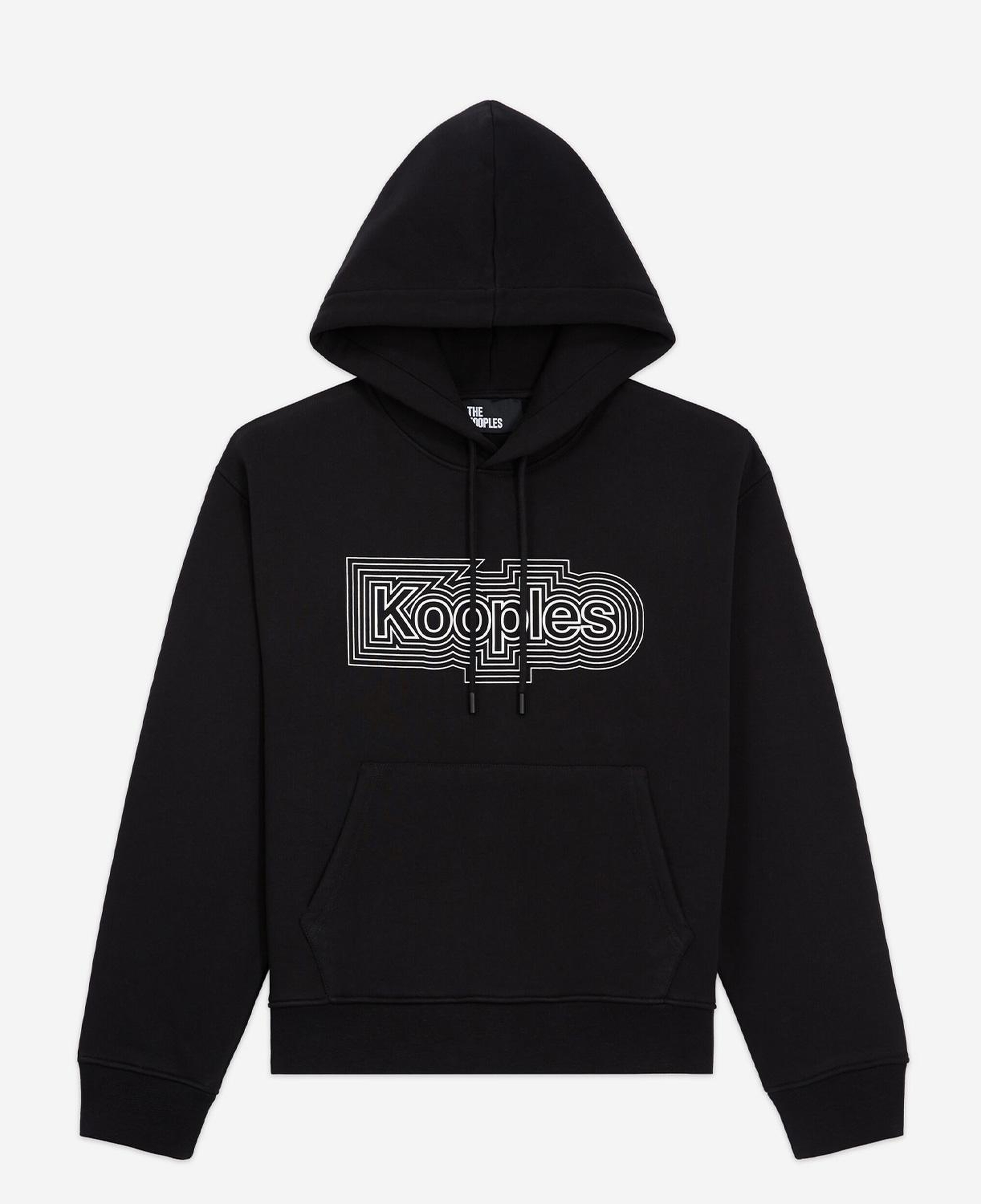 The Kooples Logomania Kadın Siyah Hoodie