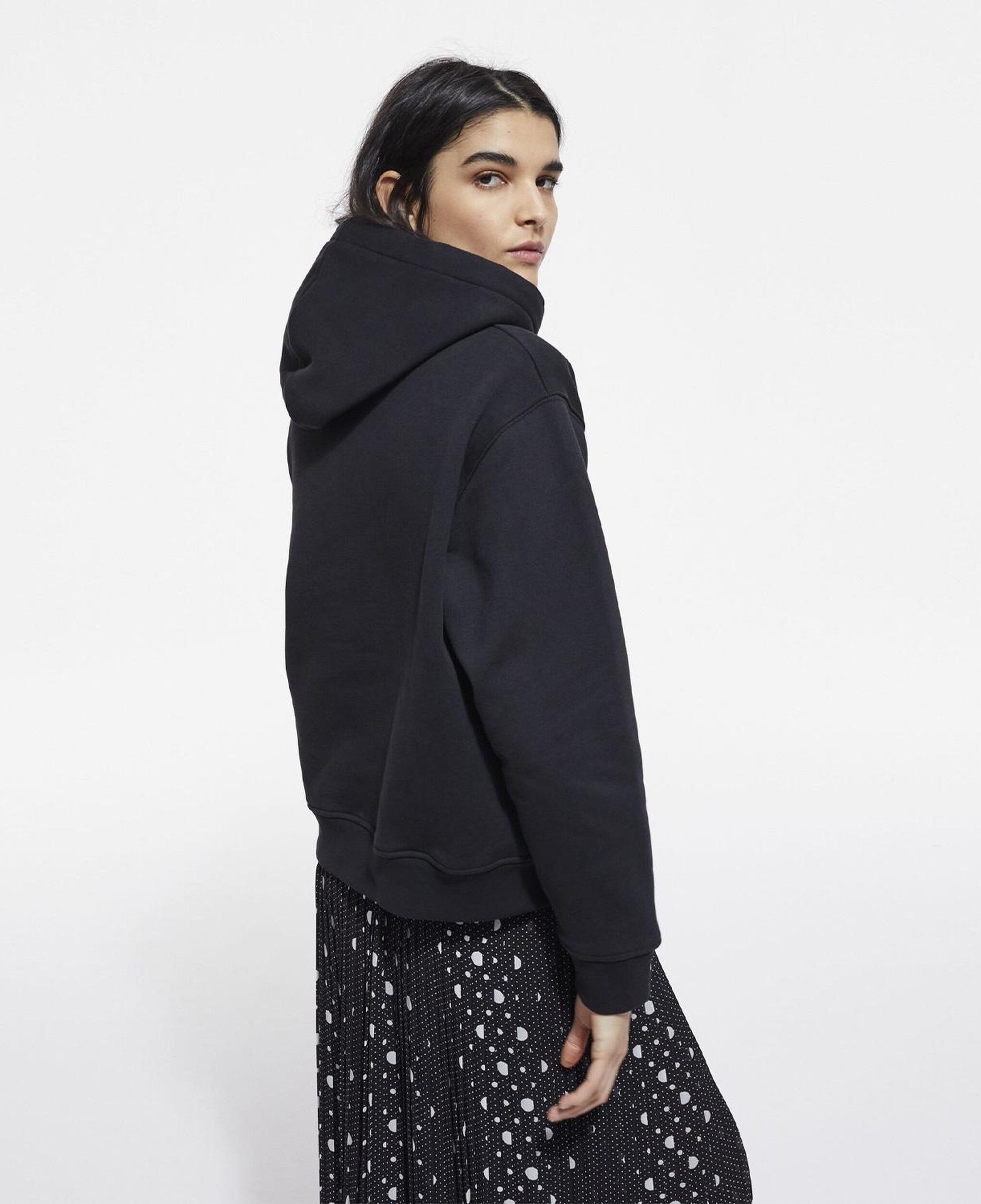 The Kooples Logomania Kadın Siyah Hoodie