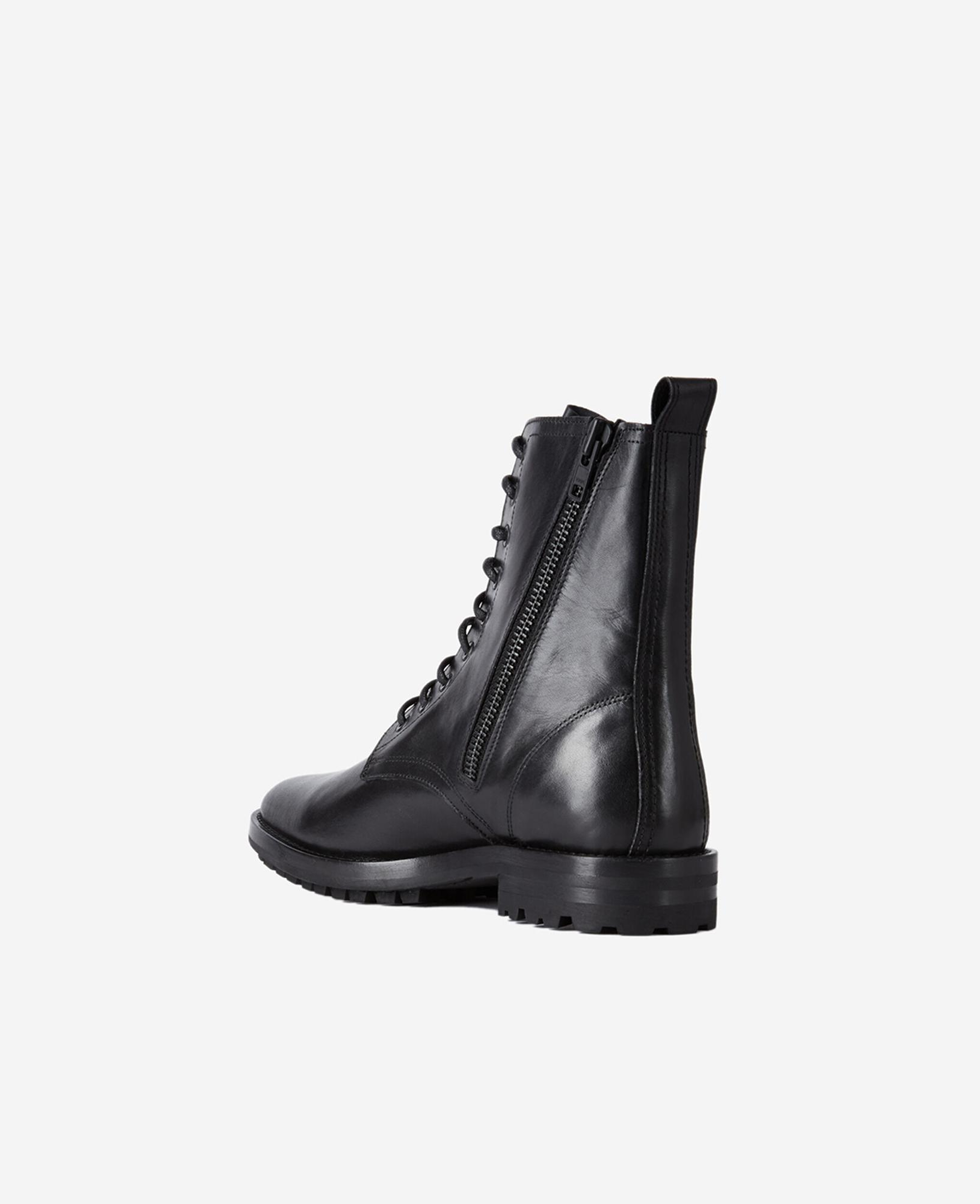 UNISEX SİYAH Deri Bot