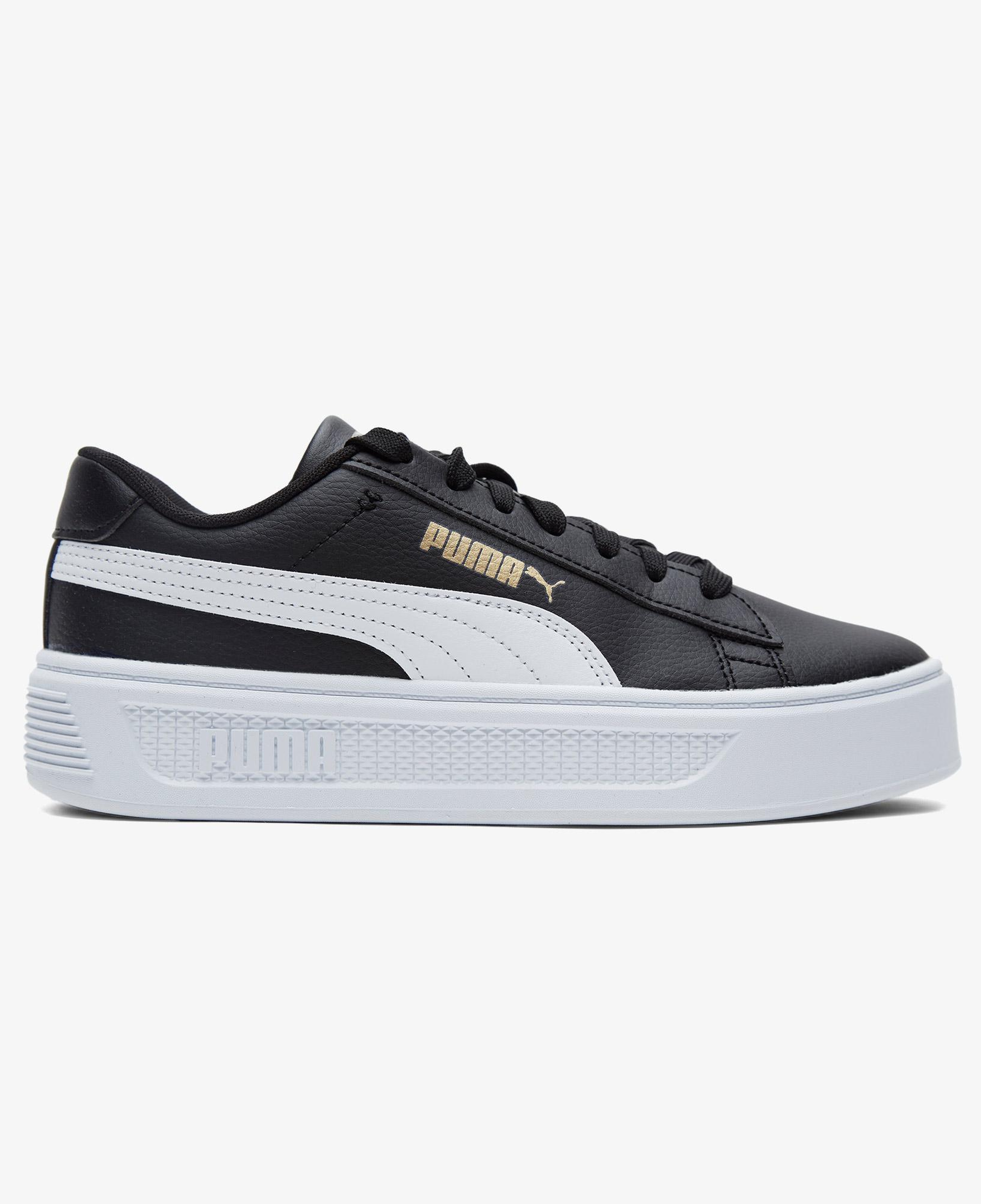 Puma Smash Platform V3 Kadın Siyah Spor Ayakkabı