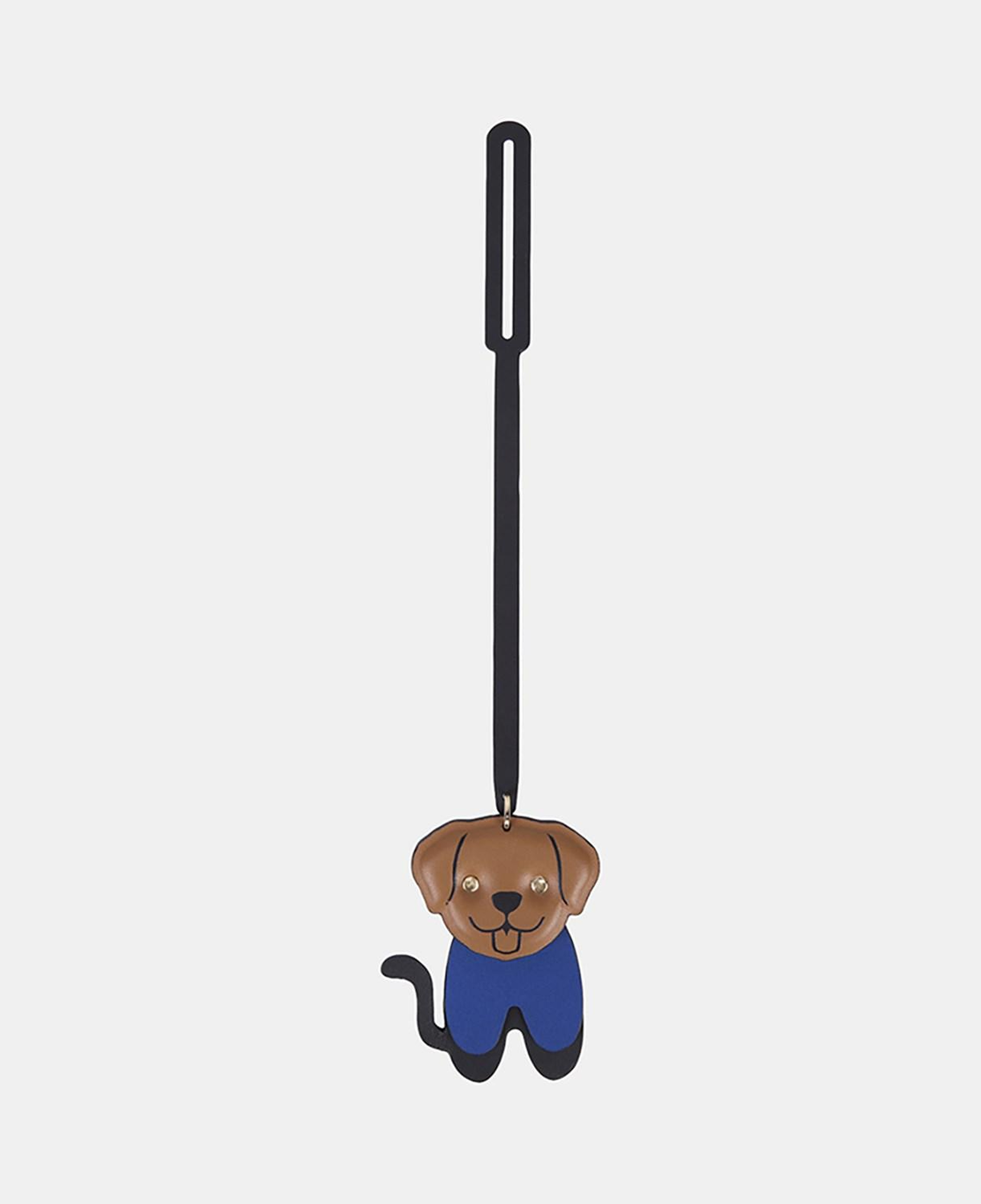 Taba Köpek Figürlü Deri Charm