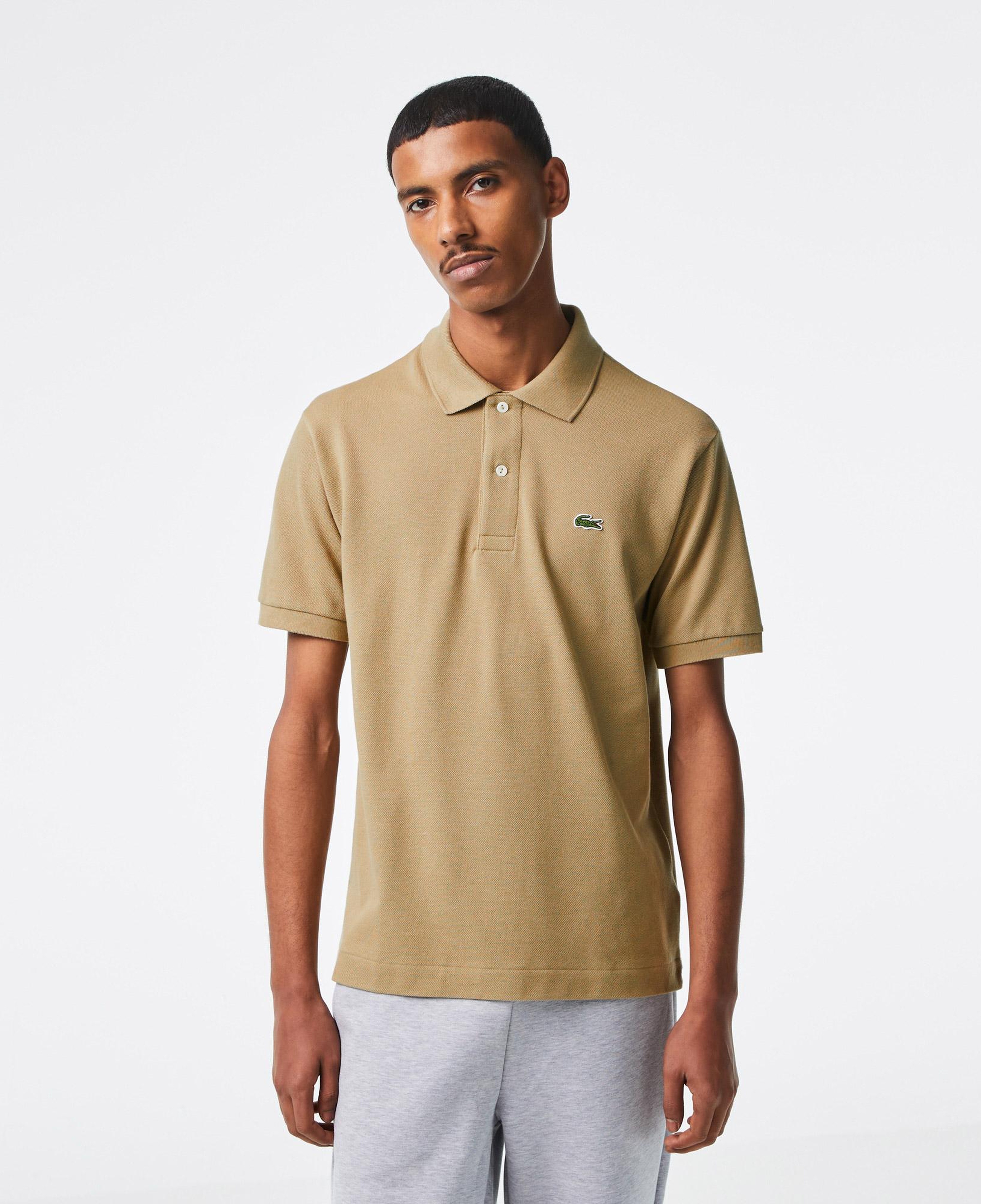 L.12.12 Erkek Classic Fit Bej Polo