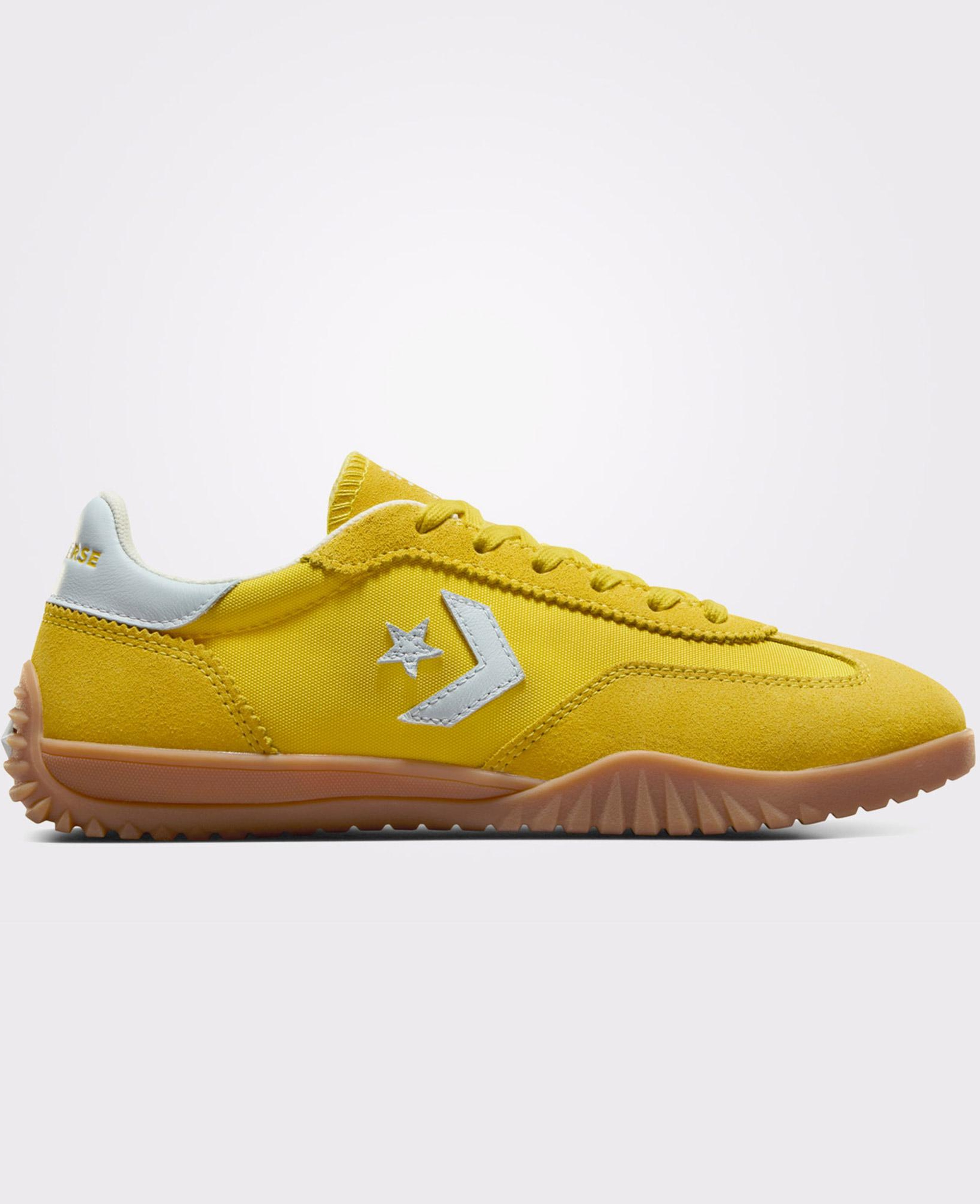 Converse Run Star Trainer Unisex Sarı Süet Sneaker