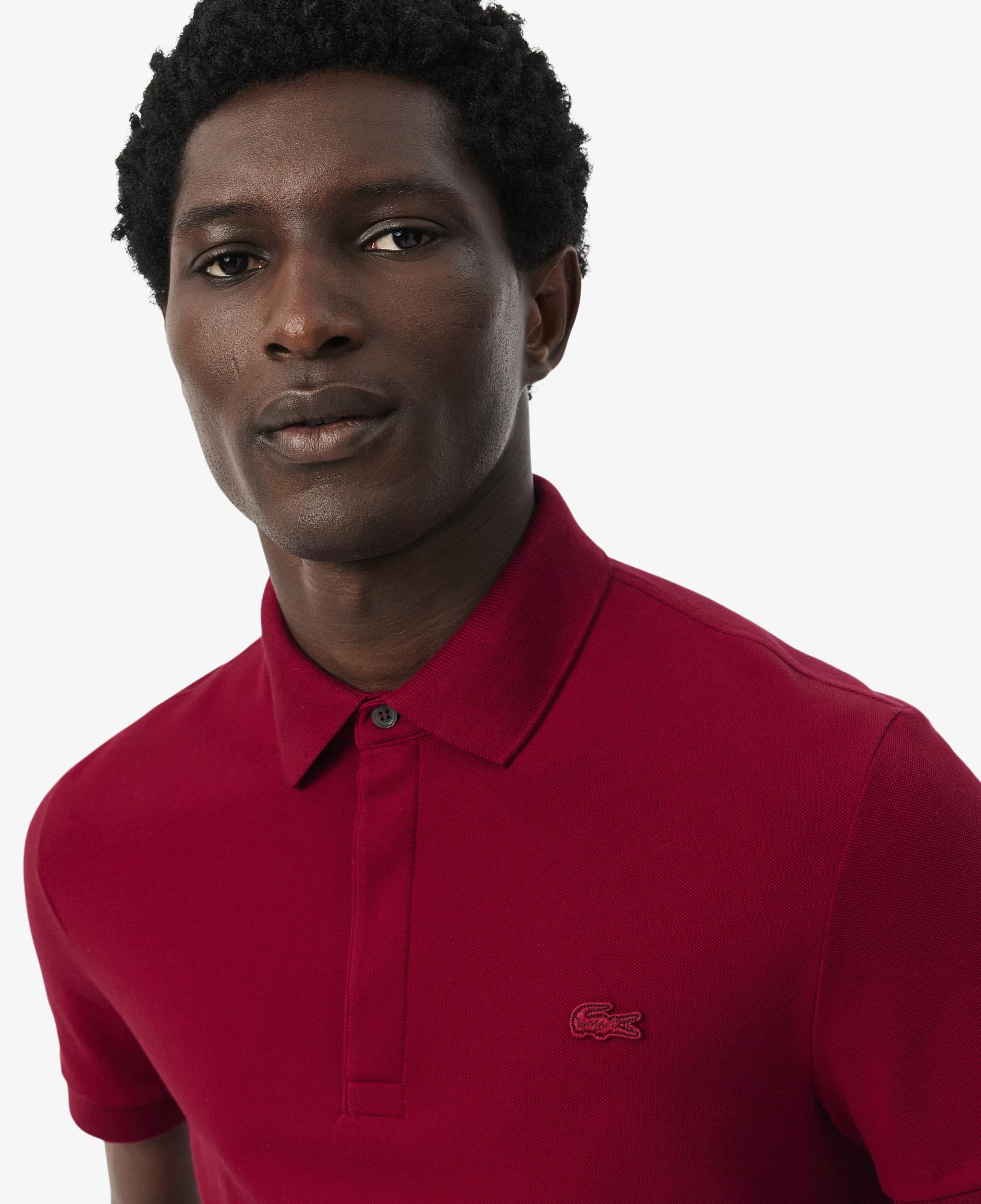 Erkek Regular Fit Bordo Paris Polo